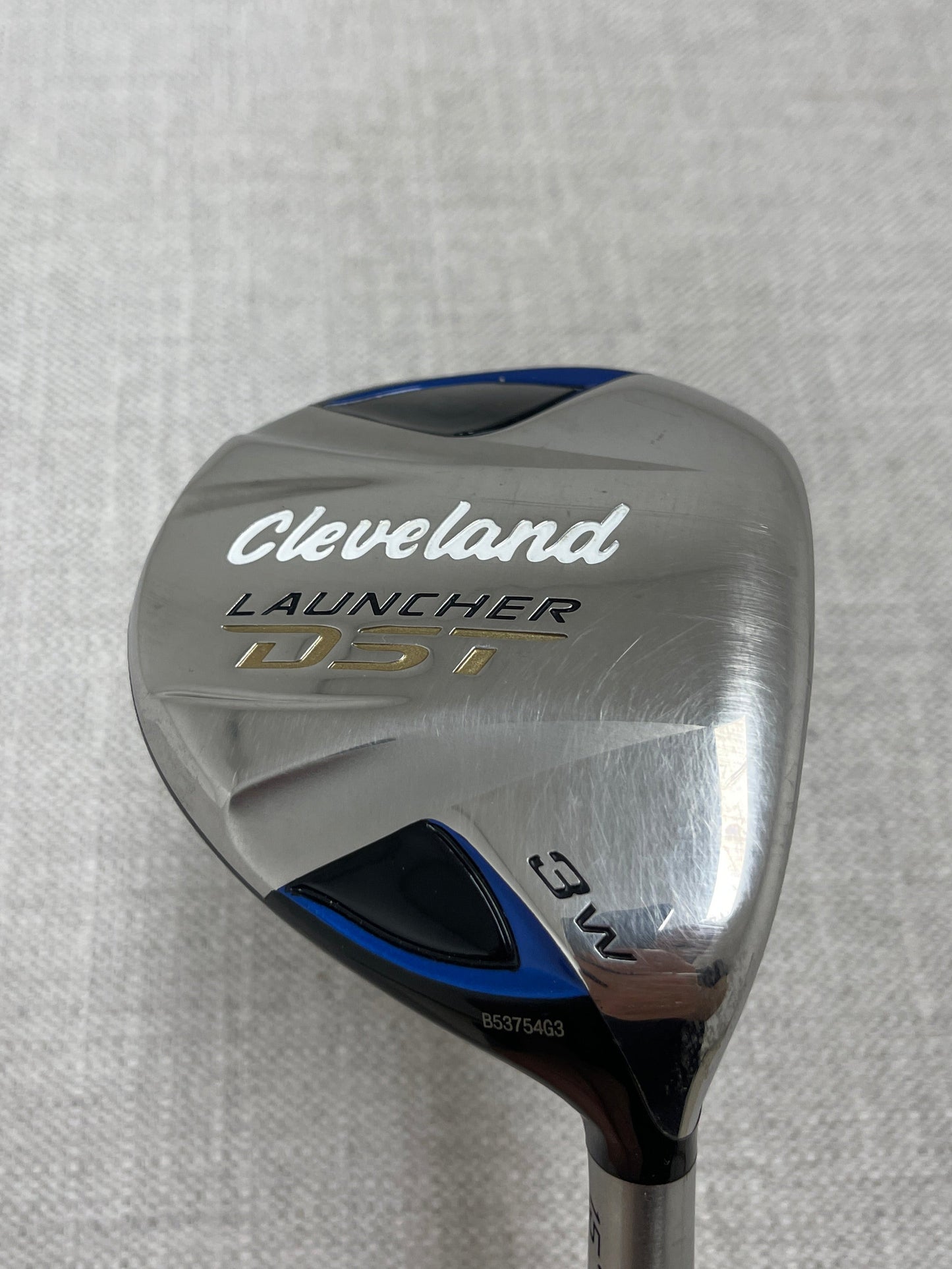Cleveland Launcher DST 3-Wood. 15 Degree, Stiff Flex - Very Good Condition # 14114
