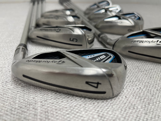 TaylorMade SIM Max OS Iron Set (4-P+S) Regular Flex Graphite - Excellent Condition # 14168