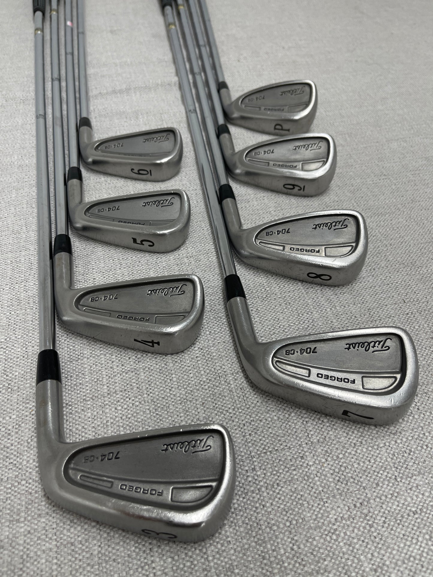 Titleist 704CB Single Iron. Sold Separately. Dynamic Gold R300 Regular Flex - Good Condition # 14186