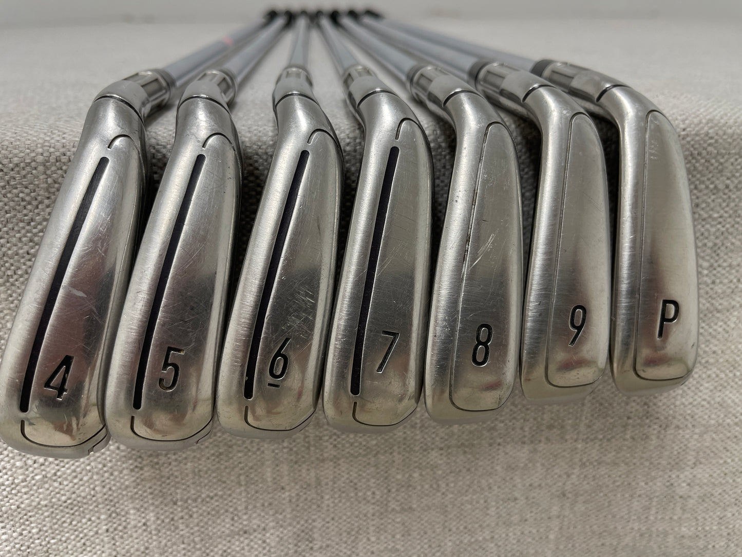 TaylorMade M6 Single Iron. Sold Separately. Stiff Flex Steel - Very Good Condition # 13884