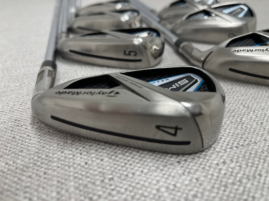 TaylorMade SIM Max Single Iron. Stiff Flex Steel - Very Good Condition # 14129