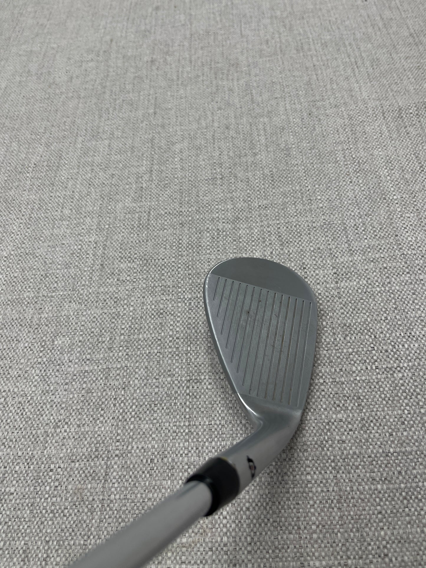 SCOR Left-Hand Forged V-Sole Left-Hand Sand Wedge. 57 Degree, Stiff Flex - Excellent Condition # 14033