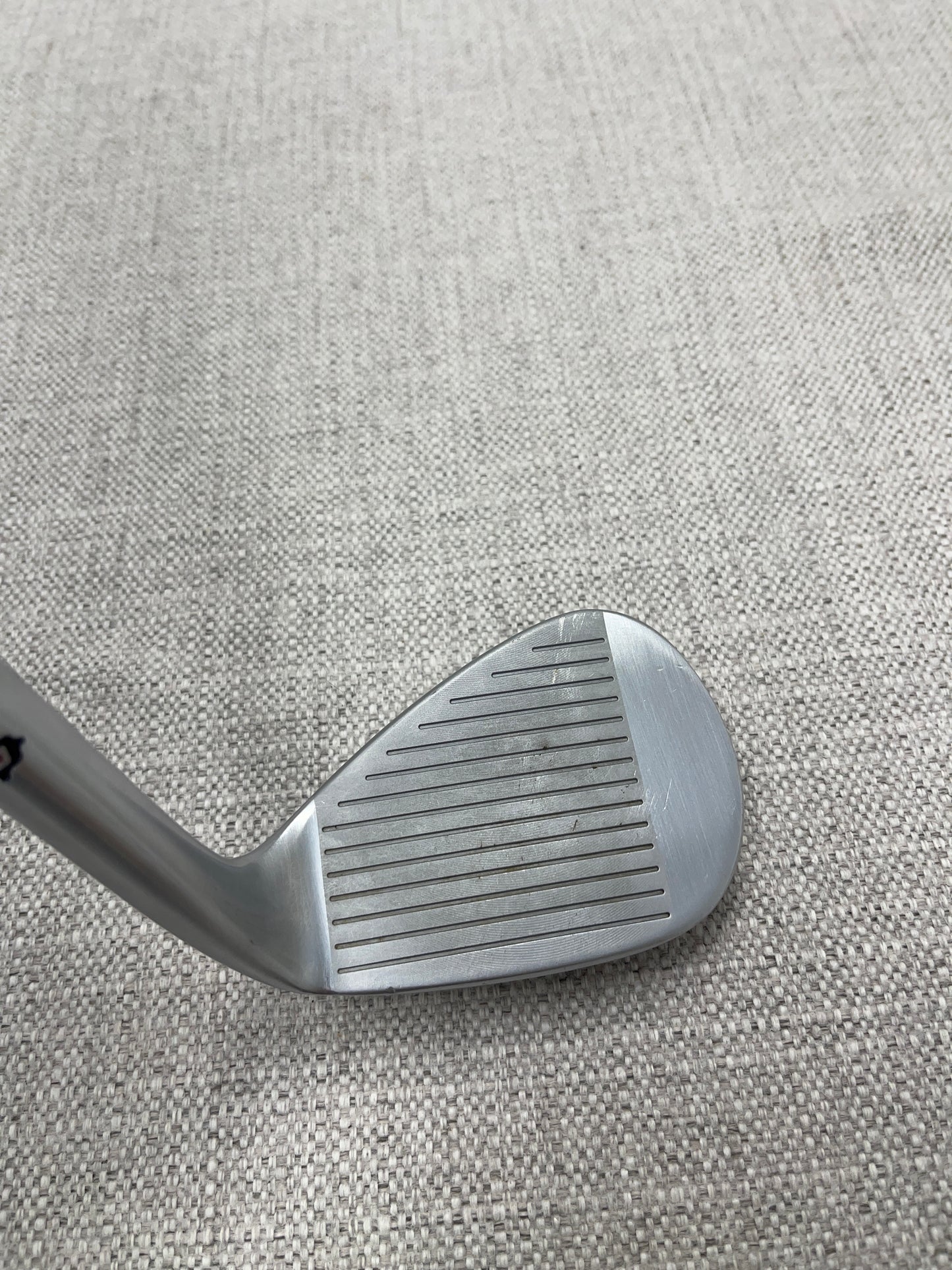 SCOR Left-Hand Forged V-Sole Left-Hand Sand Wedge. 57 Degree, Stiff Flex - Excellent Condition # 14033