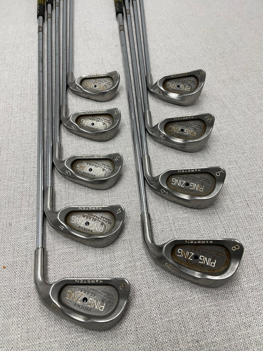 PING Zing Black-Dot Single Iron. Sold Separately. JZ Stiff Steel - Good Condition # 14042