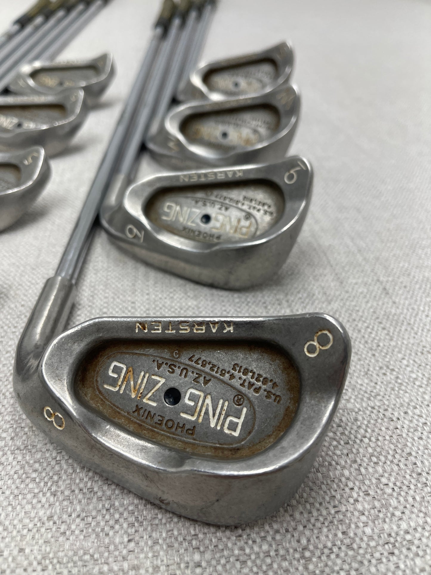 PING Zing Black-Dot Single Iron. Sold Separately. JZ Stiff Steel - Good Condition # 14042