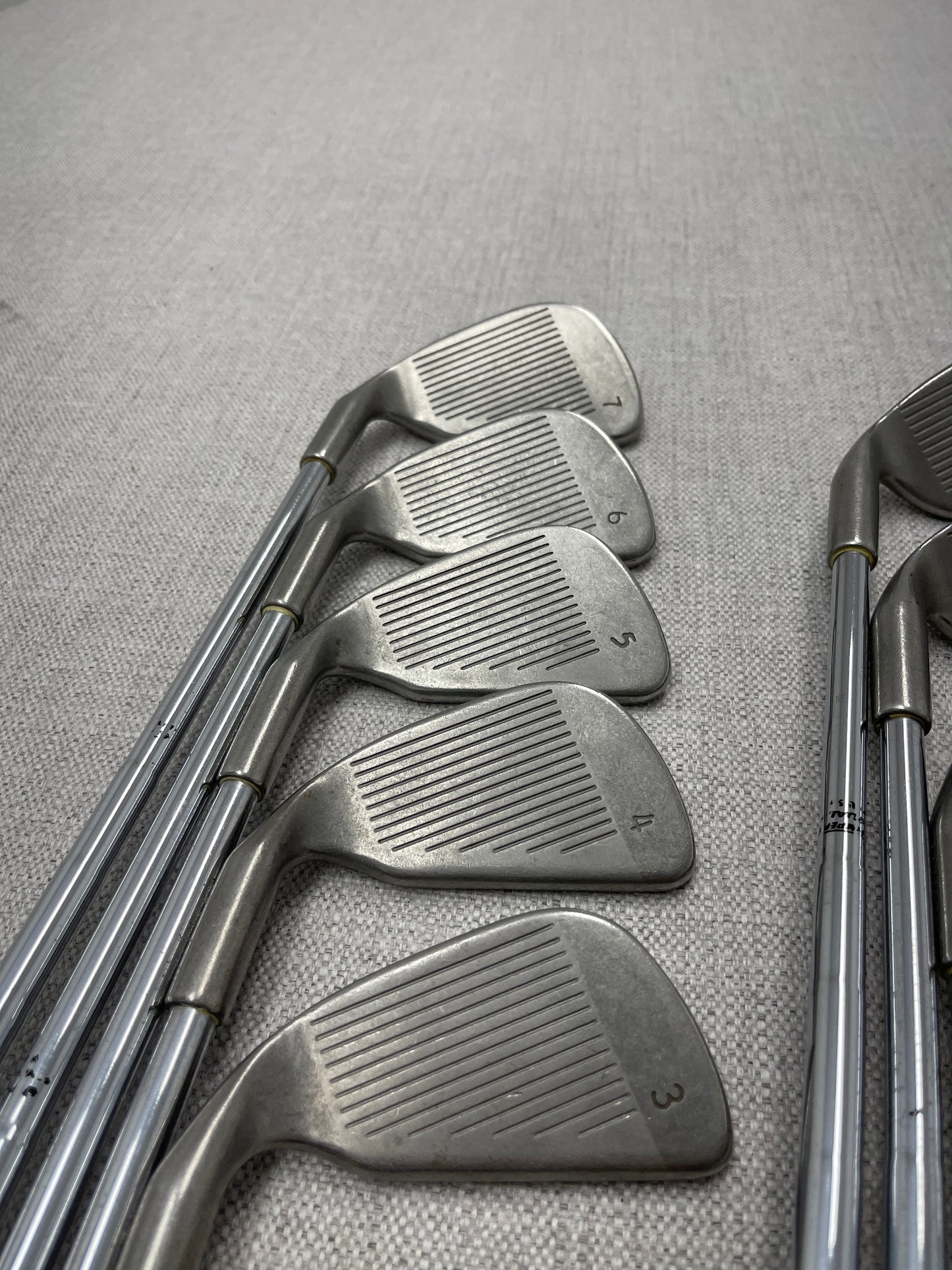 PING Eye-2 Black-Dot Iron Set (3-P+S) ZZ-Lite Stiff Steel - Very Good Condition # 14323