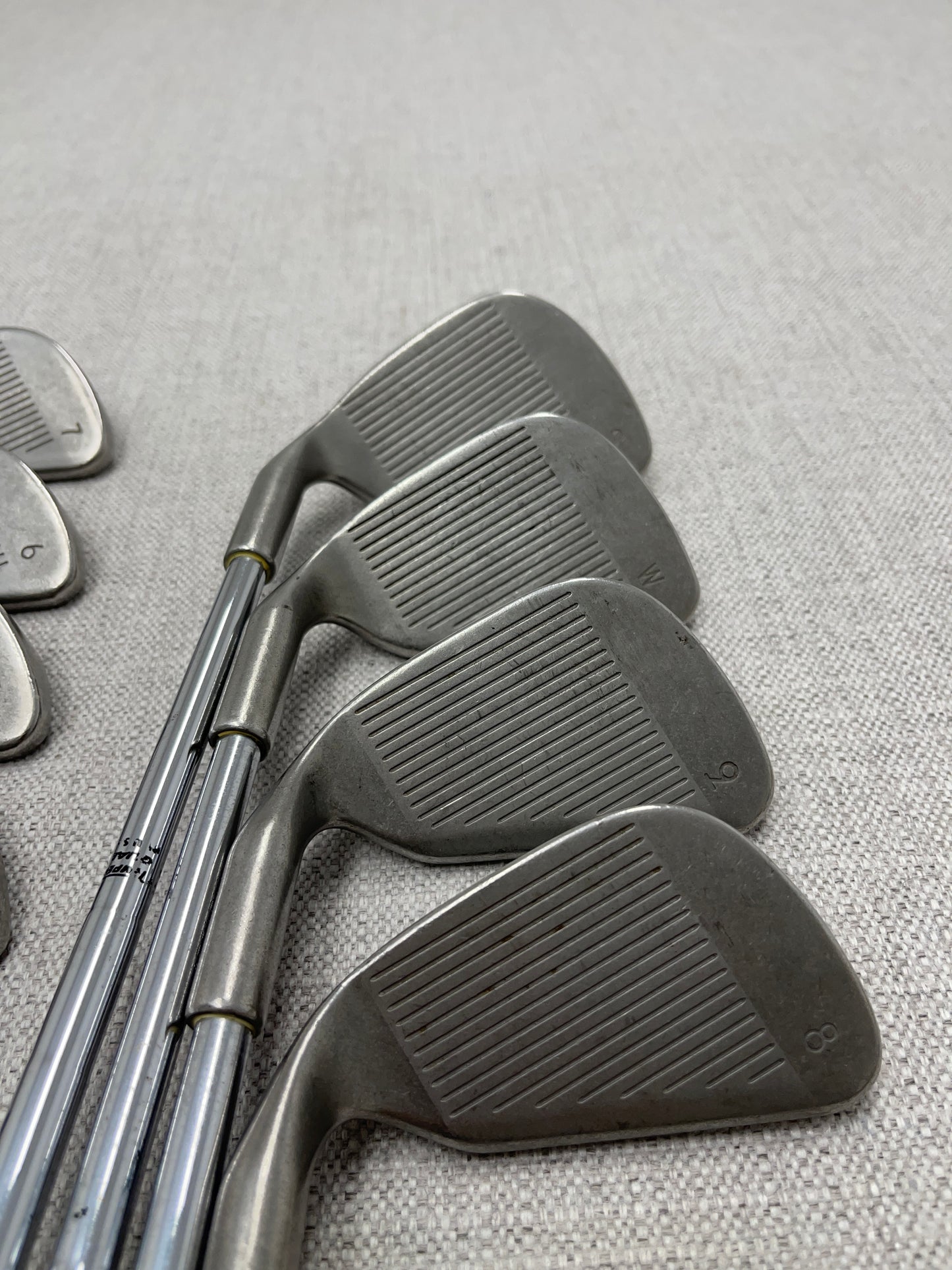 PING Eye-2 Black-Dot Iron Set (3-P+S) ZZ-Lite Stiff Steel - Very Good Condition # 14323