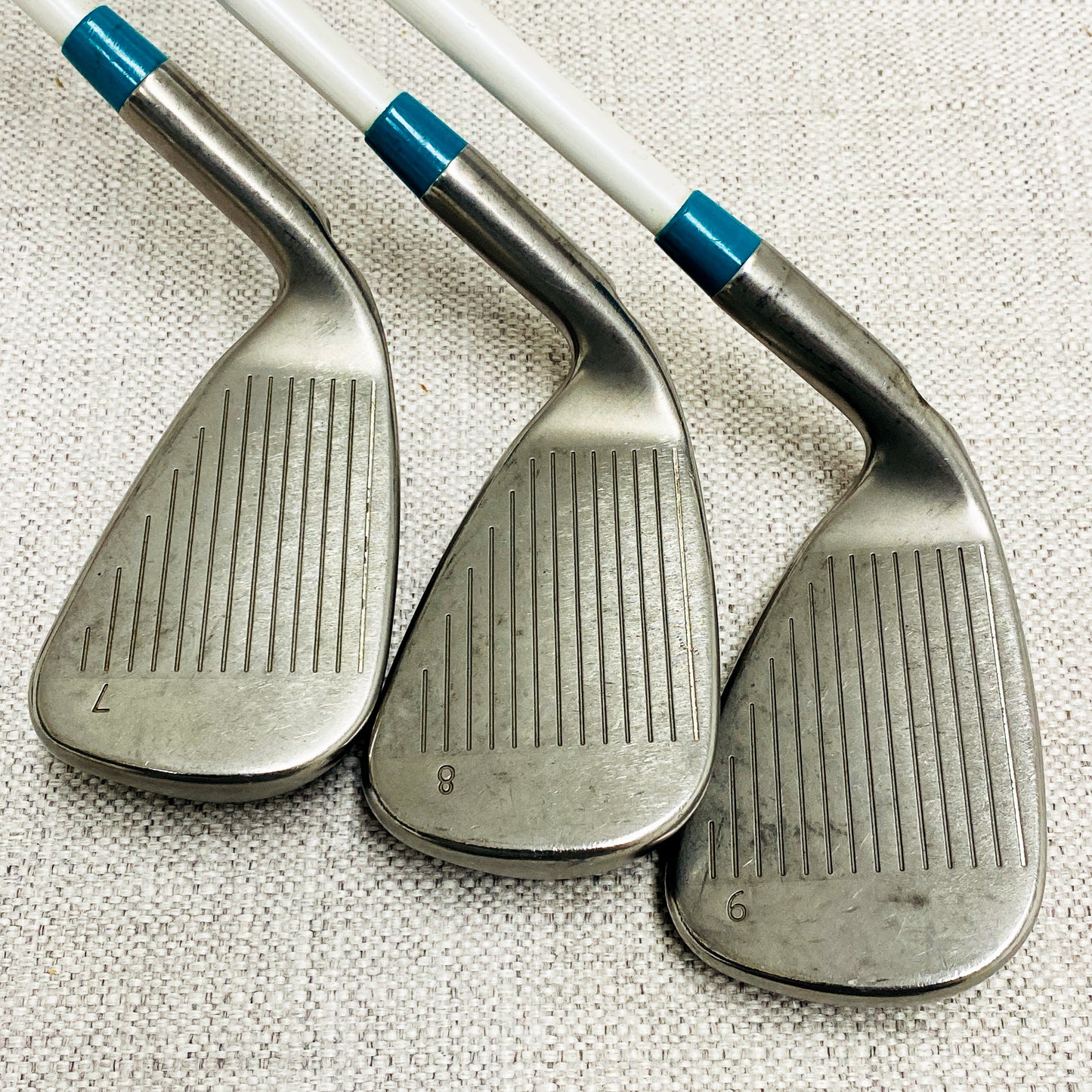 PING Rhapsody Red-Dot Ladies Single Iron. Sold Separately. Ladies Graphite - Good Condition # 13821