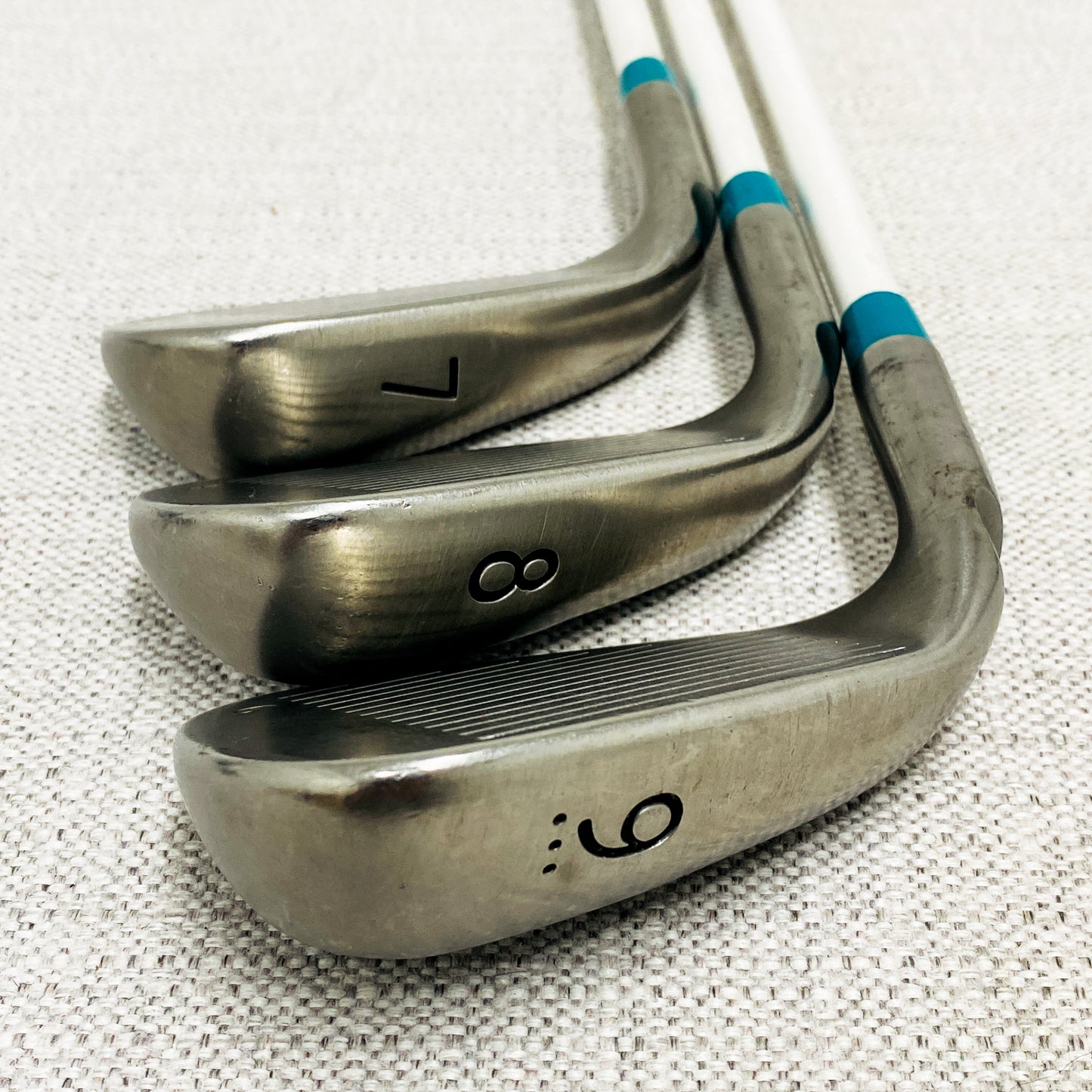 PING Rhapsody Red-Dot Ladies Single Iron. Sold Separately. Ladies Graphite - Good Condition # 13821