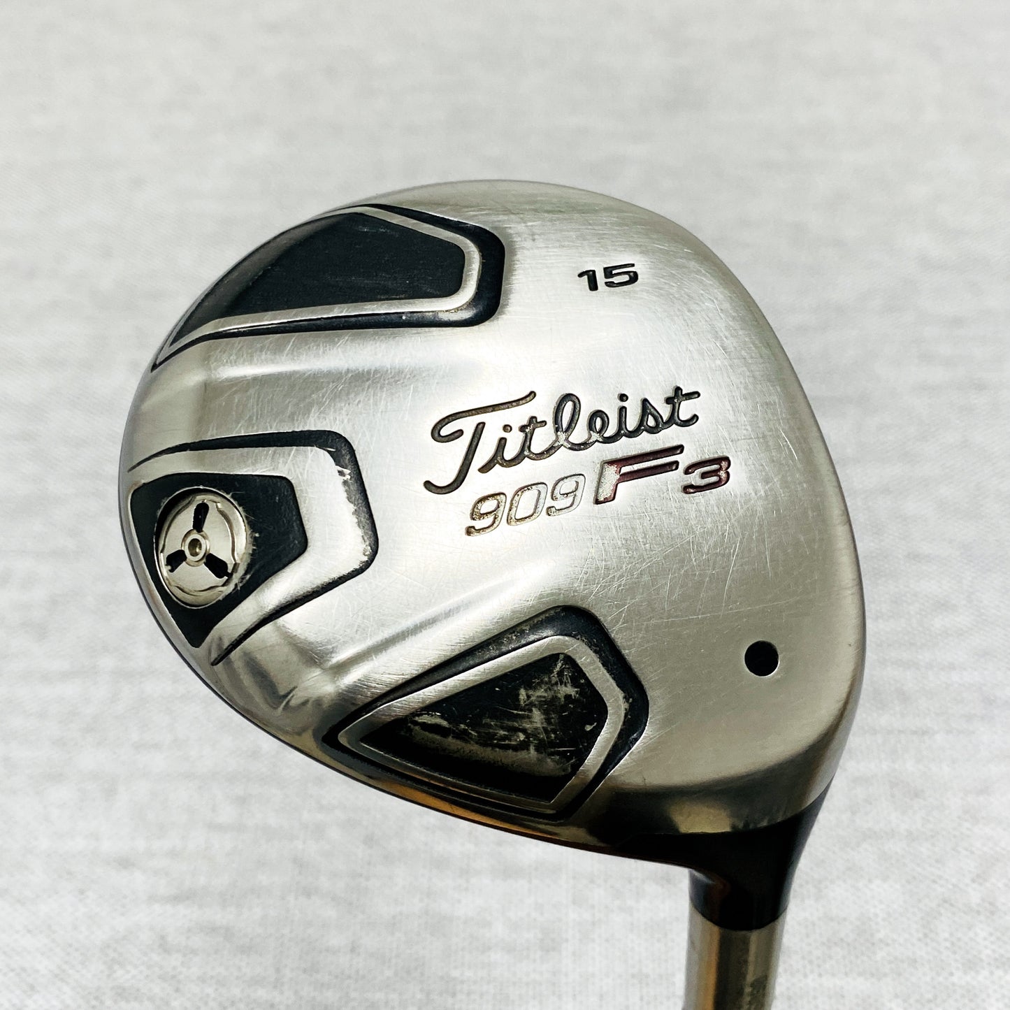 Titleist 909F3 3-Wood. 15 Degree, Stiff Flex - Good Condition # 13761