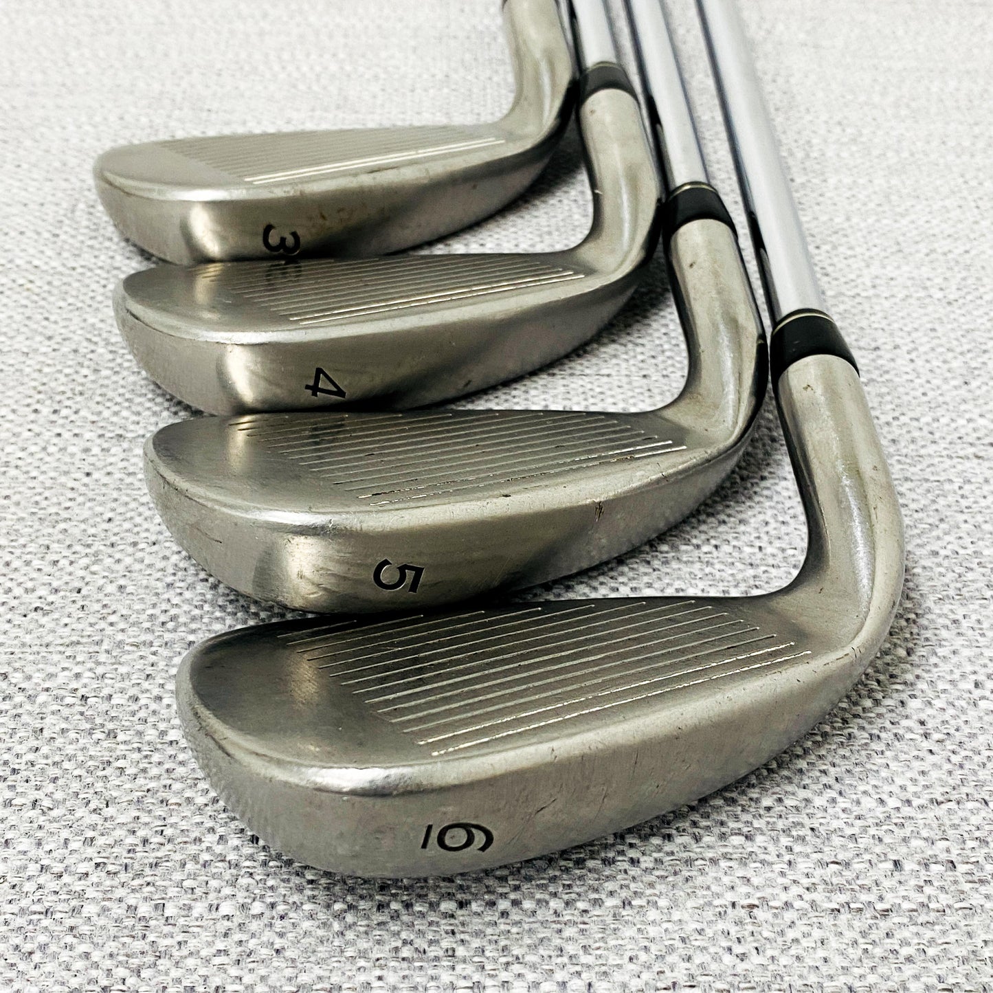 TaylorMade RAC OS (Oversize) Single Iron. Sold Separately. Stiff Flex Steel - Good Condition # 13764