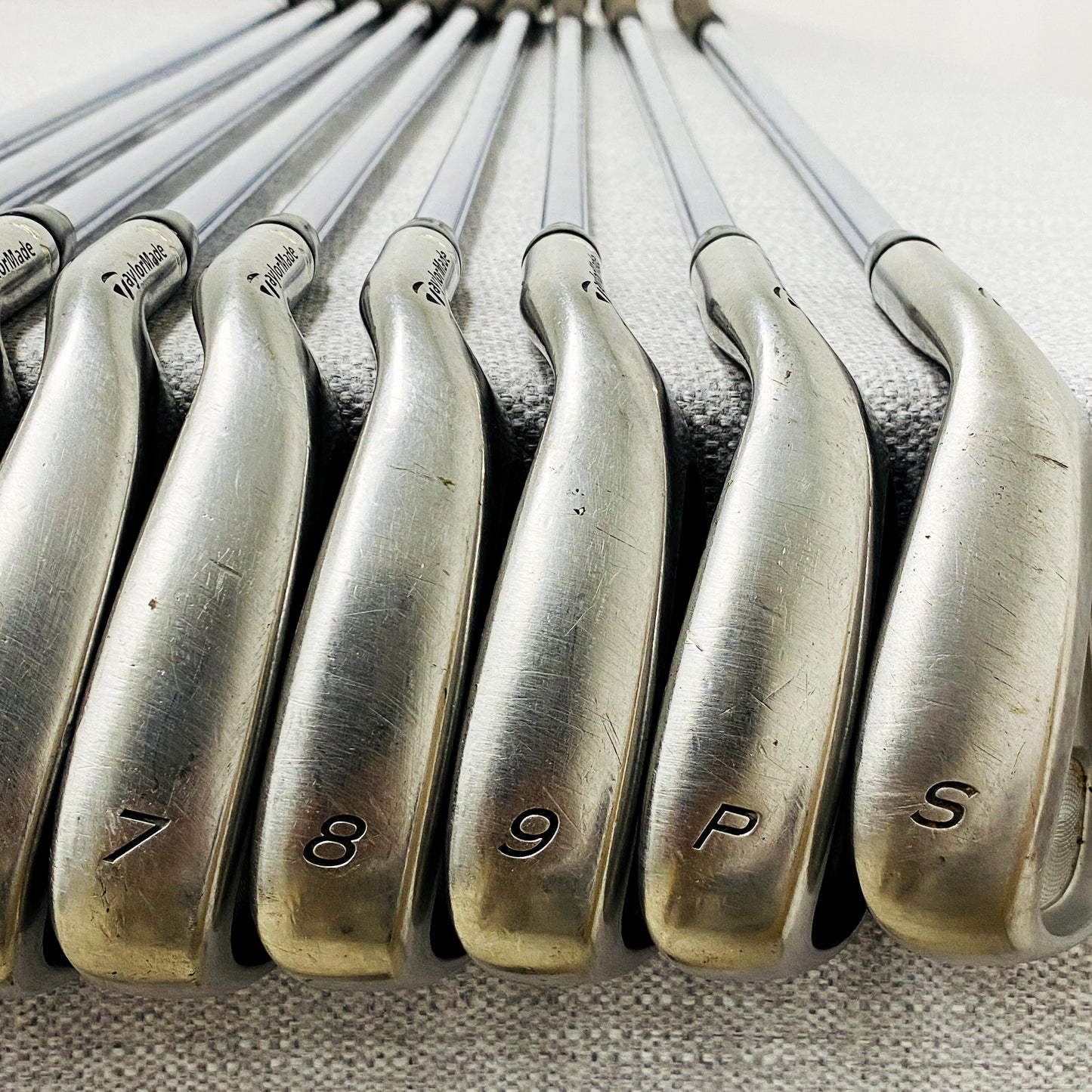 TaylorMade RAC OS (Oversize) Single Iron. Sold Separately. Stiff Flex Steel - Good Condition # 13764