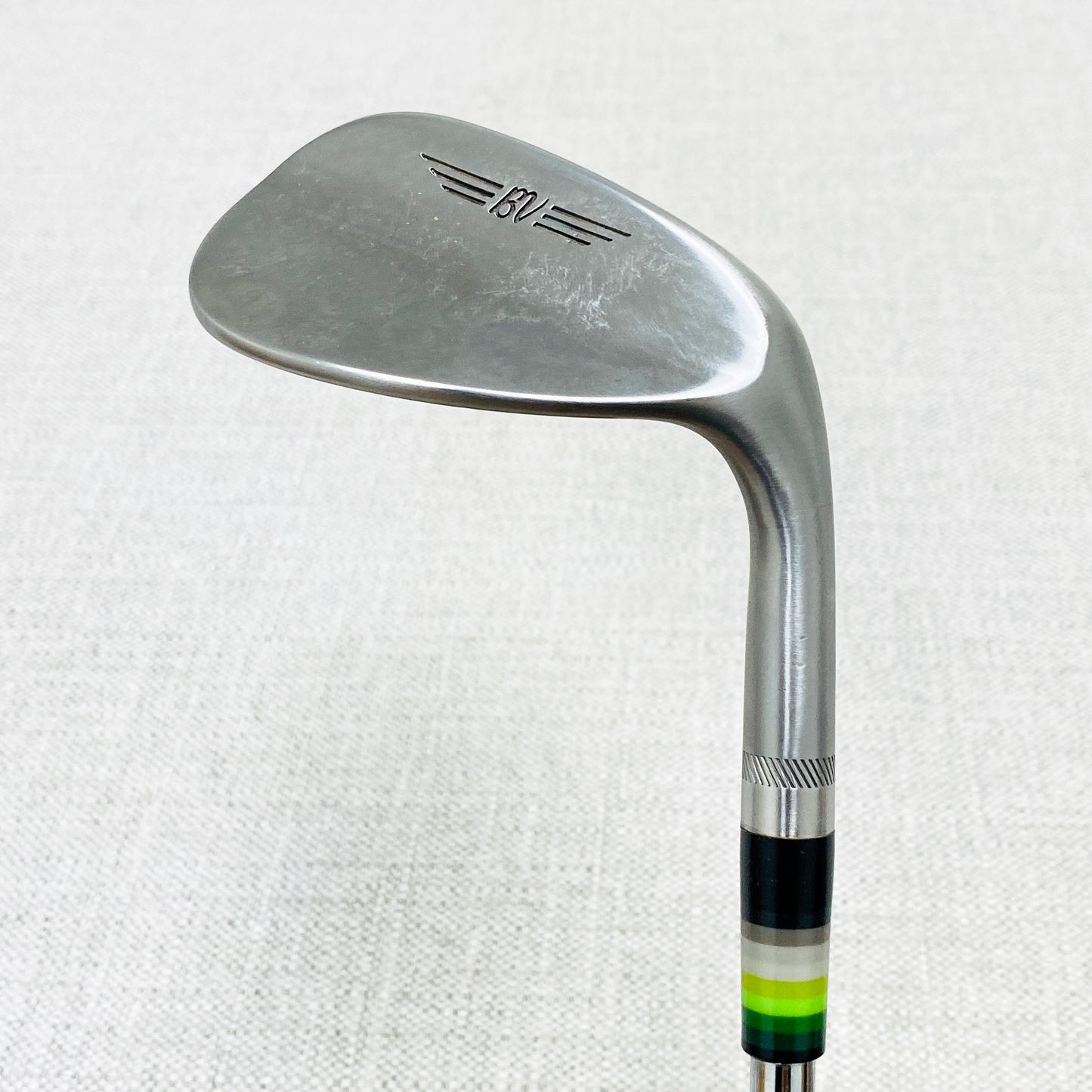 Custom Titleist Vokey 200-series raw wedge set (52, 58) S300 Stiff Flex - As New # 13895