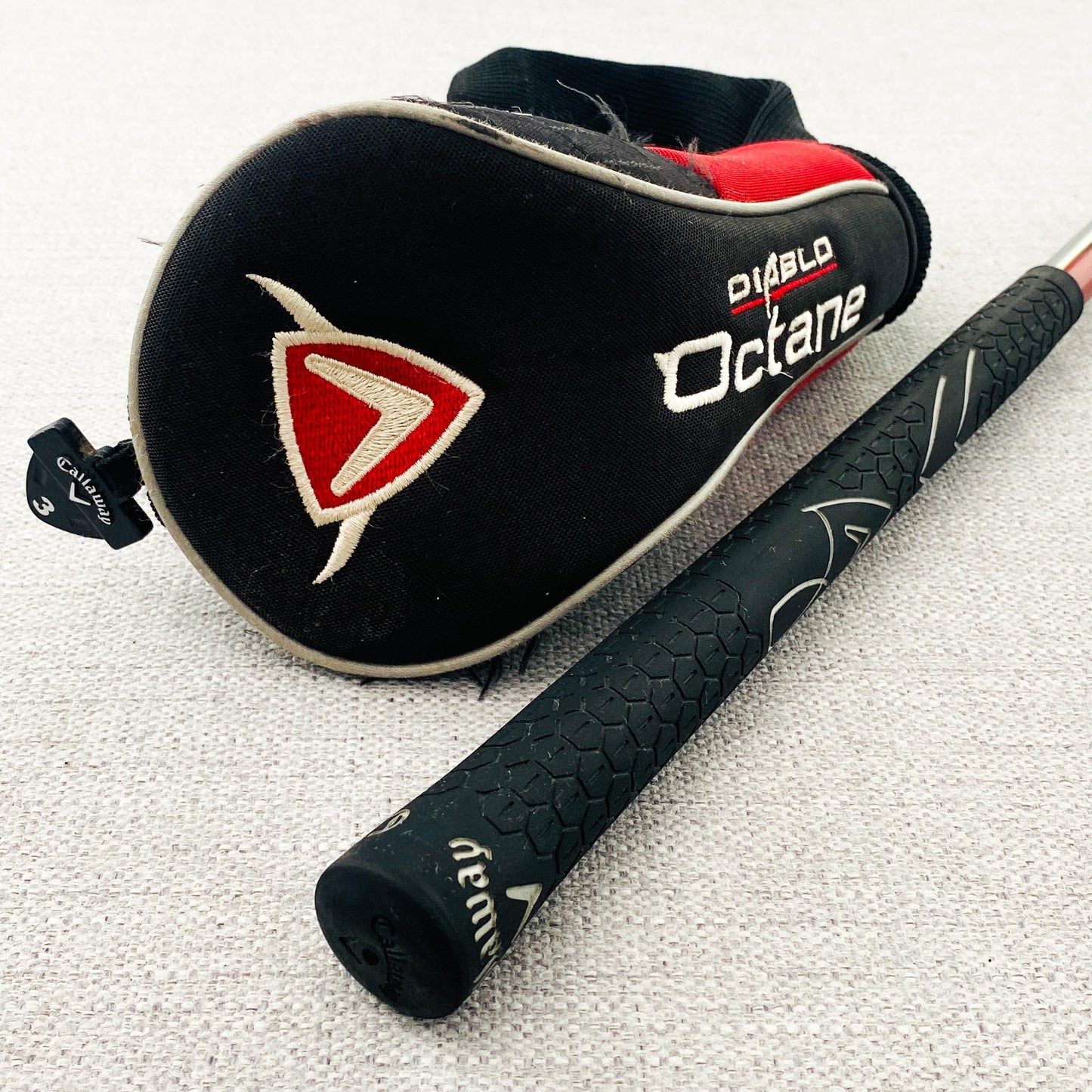 TaylorMade Diablo EDGE Left-Hand 3-Wood. 15 Degree, Stiff Flex - Good Condition # 13685