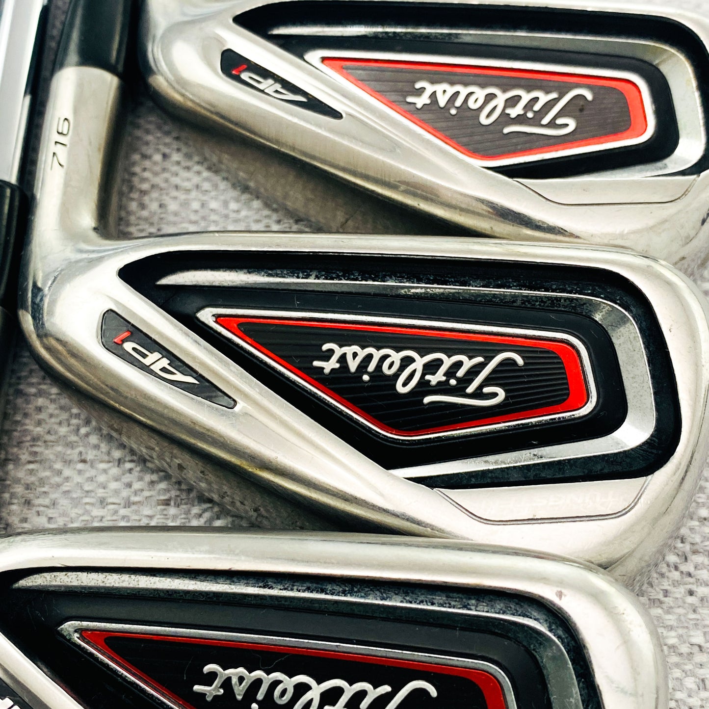 Titleist 716 AP1 Single Iron. Sold Separately. Regular Flex Steel - Very Good Condition # 13624
