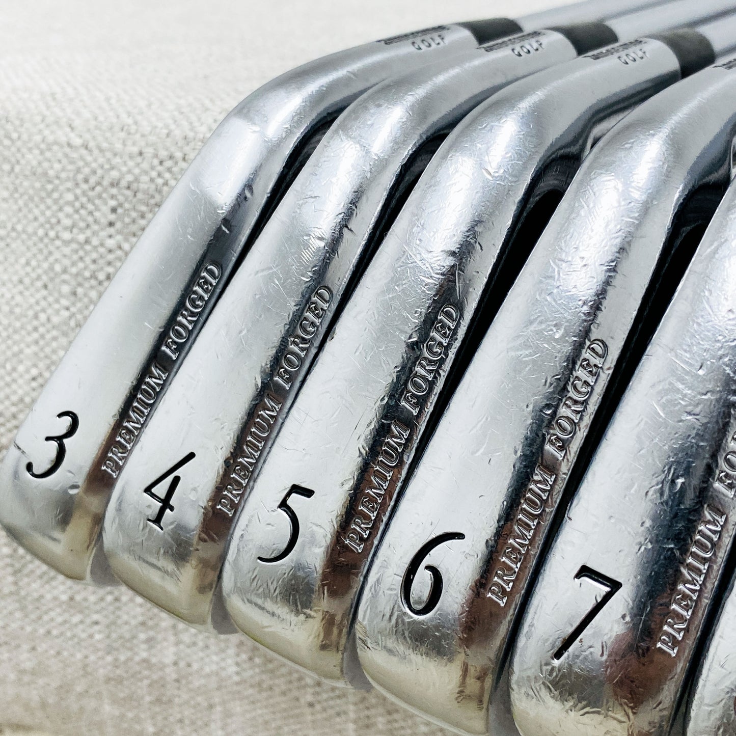 Bridgestone J36 Single Iron. Sold Separately. PX 6.0 Stiff Flex - Good Condition # 13756