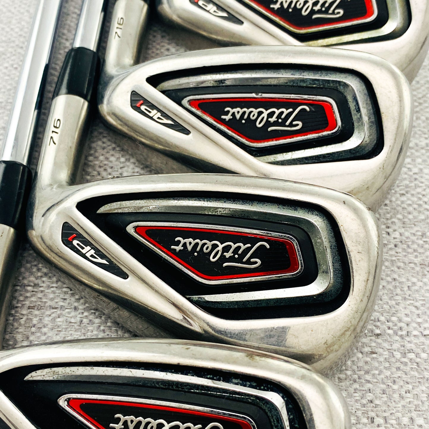 Titleist 716 AP1 Single Iron. Sold Separately. Regular Flex Steel - Very Good Condition # 13624