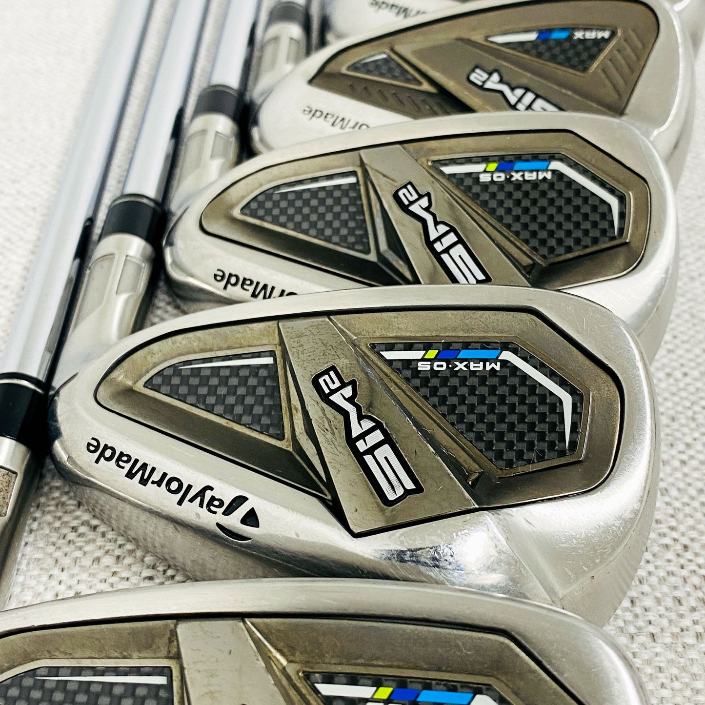 TaylorMade SIM2 Max OS Single Iron. Sold Separately. Regular Flex Steel - Very Good Condition # 13922