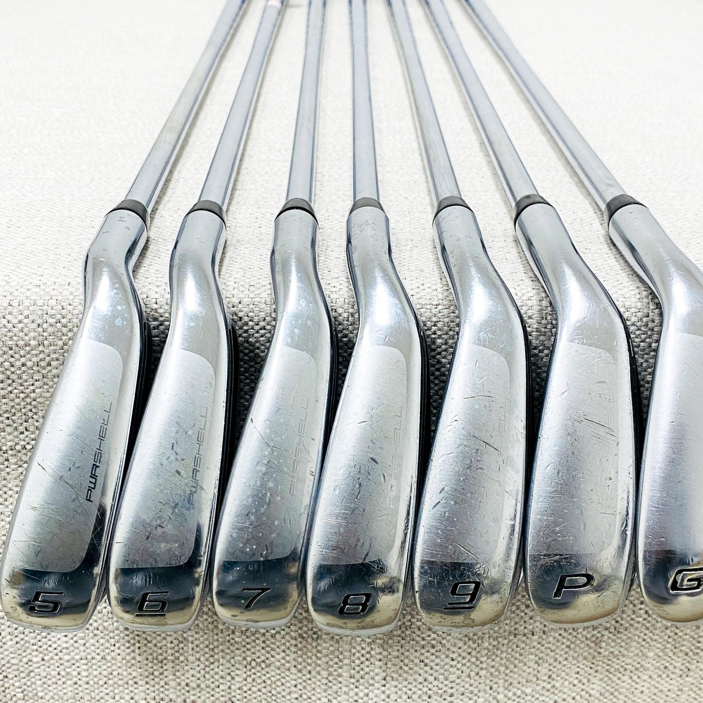 Cobra KING F7 One Length Single Iron. Sold Separately. Regular Flex Steel - Good Condition # 13932