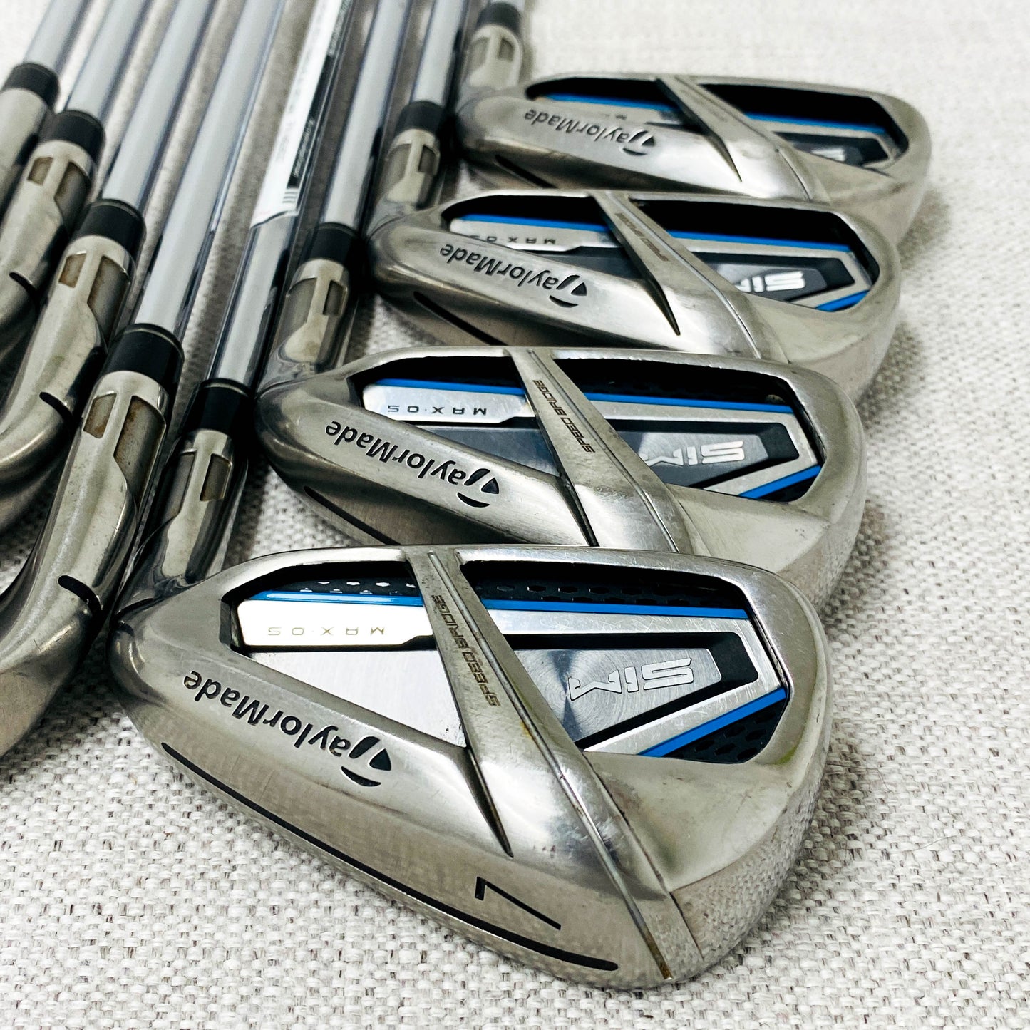 TaylorMade SIM Max OS (Oversize) Single Iron. Sold Separately. KBS 85 Regular Flex - Very Good Condition # 13888