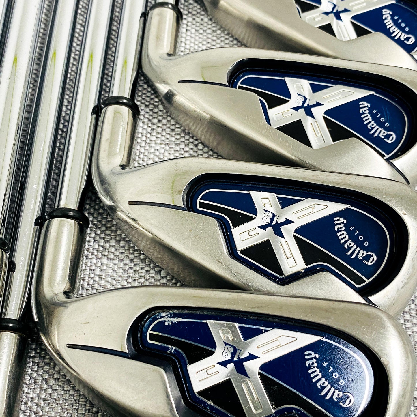 Callaway X-18 Single Iron. Sold Separately. Uniflex Steel - Good Condition # 13829