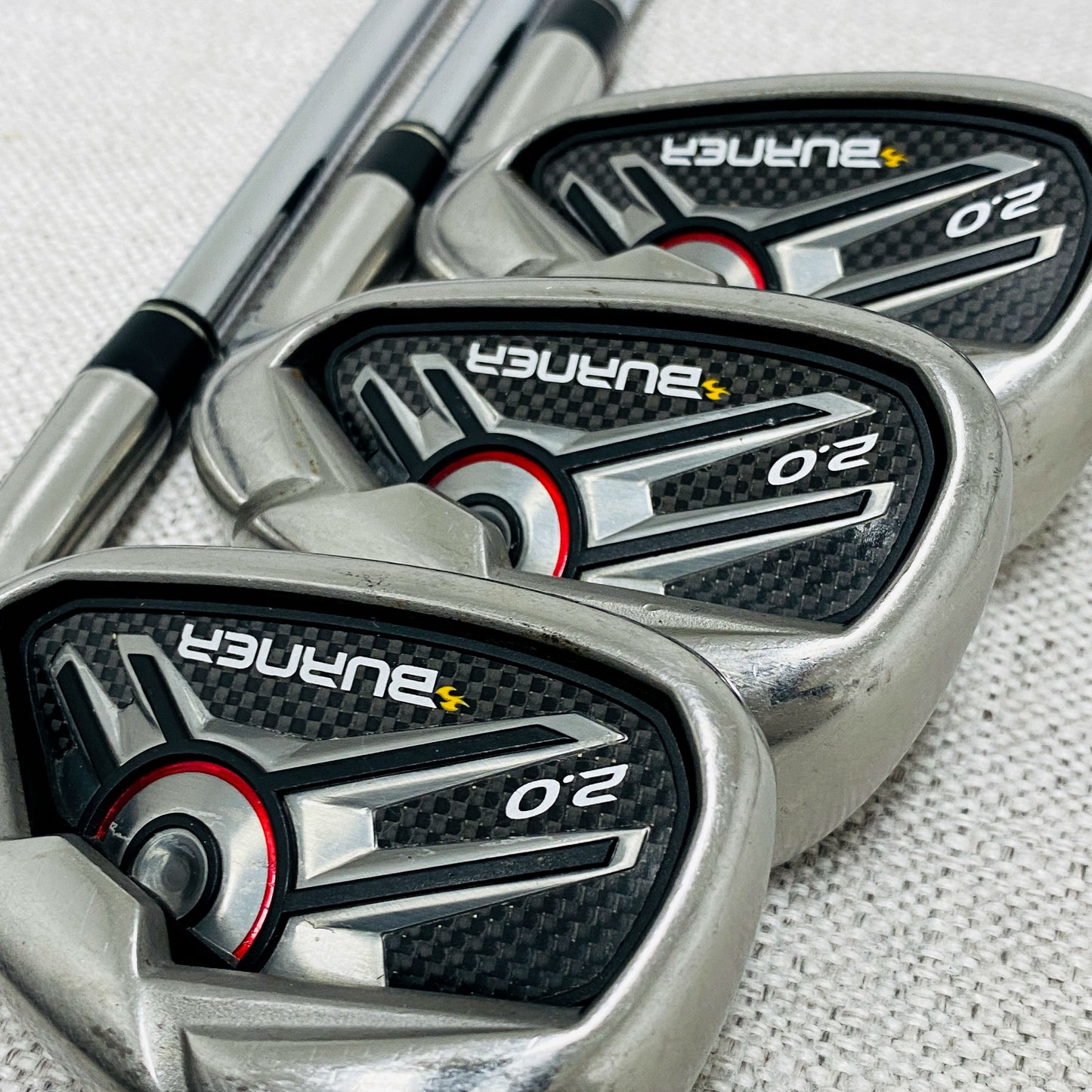 TaylorMade Burner 2.0 Single Iron. Sold Separately. Regular Flex Steel - Very Good Condition # 13871