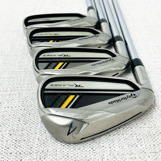 TaylorMade RocketBladez Left-Hand Single Iron. Sold Separately. Regular Flex Steel - Very Good Condition # 13985