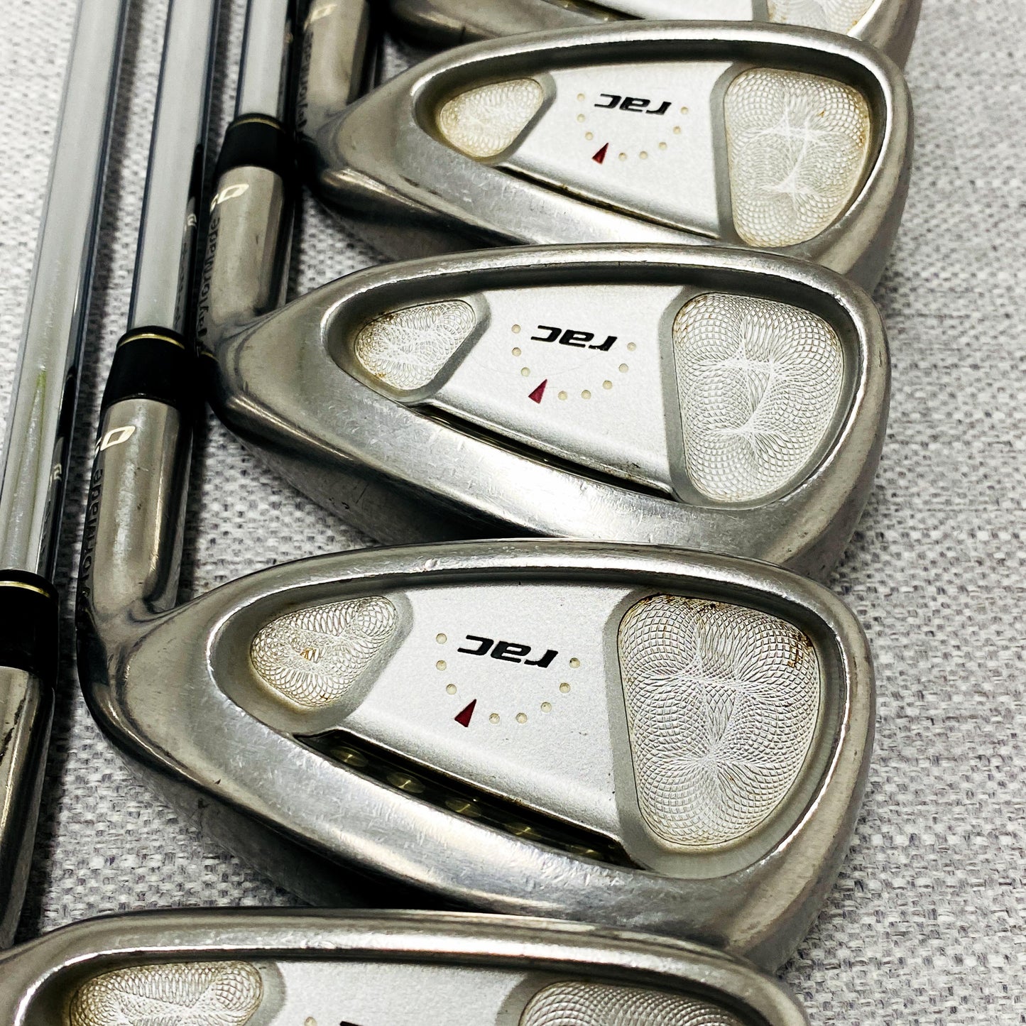 TaylorMade RAC OS (Oversize) Single Iron. Sold Separately. Stiff Flex Steel - Good Condition # 13764