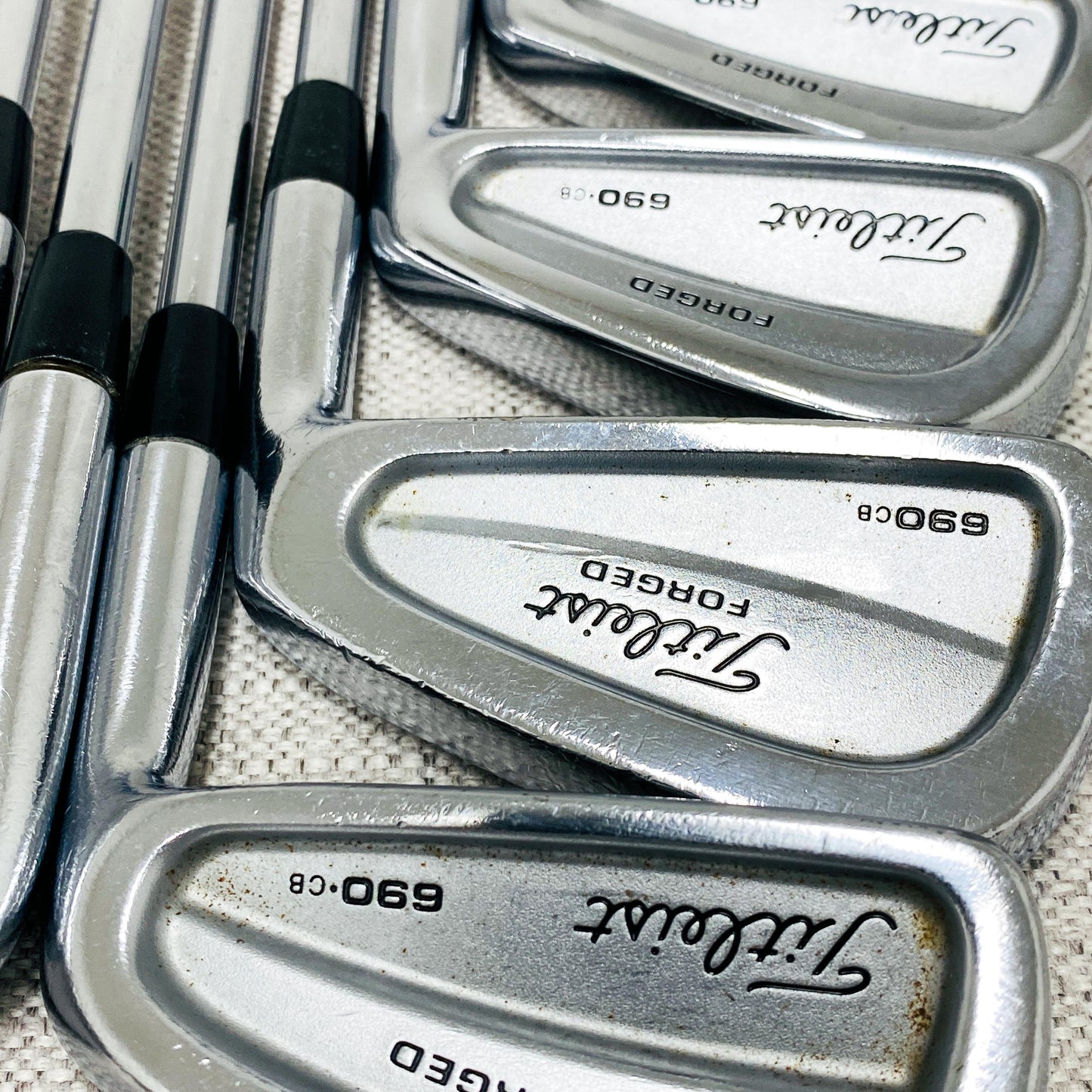 Titleist 690CB Single Iron. Sold Separately. R300 Regular Steel - Good Condition # 13957