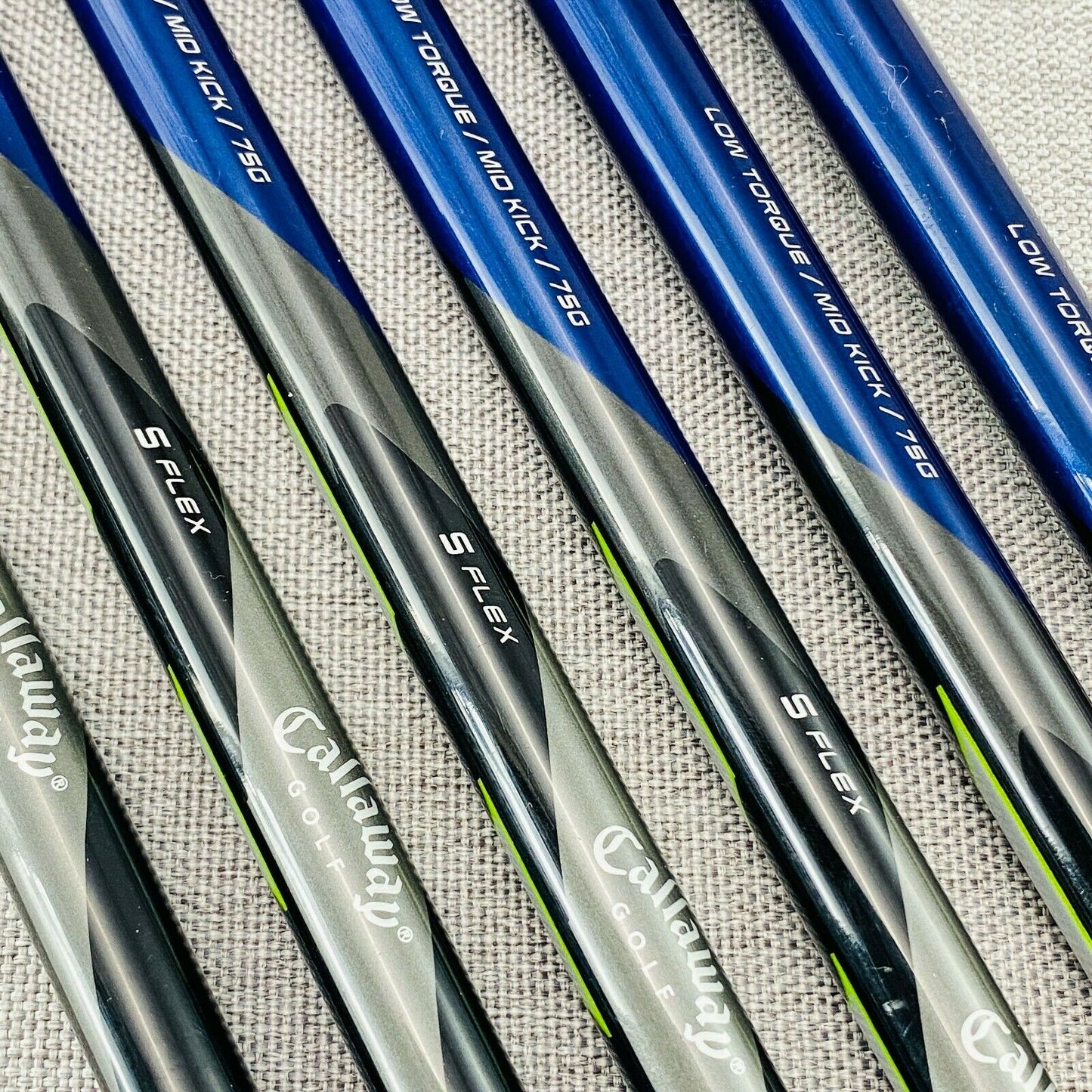 Callaway X-22 Single Iron. Sold Separately! Stiff Flex Graphite # 11379