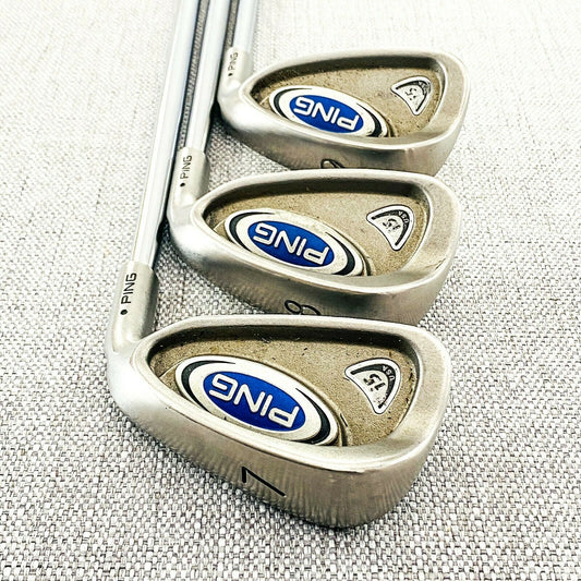 PING i5 Black-Dot Single Iron. Sold Separately! Stiff Flex Steel # 11277