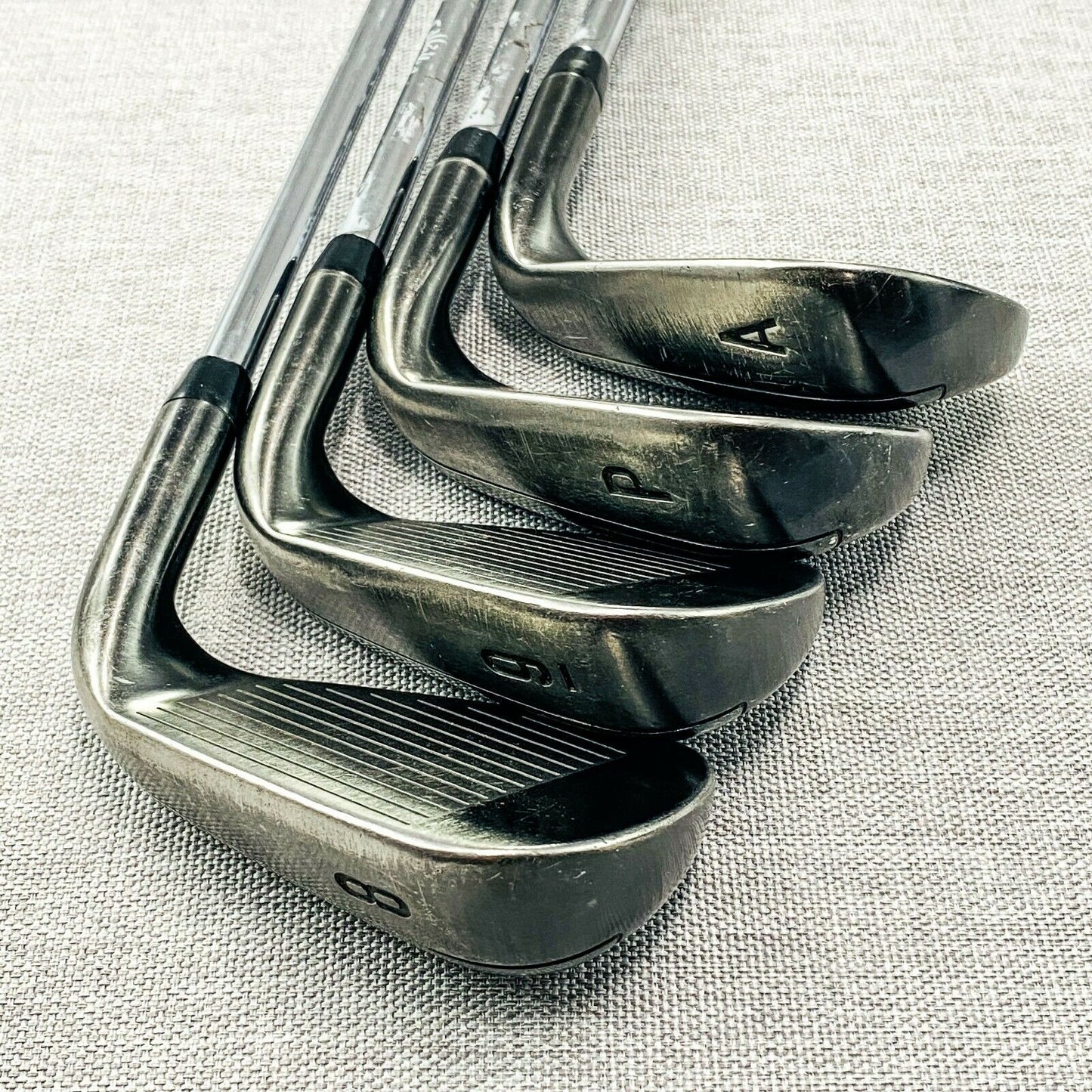 Callaway RAZR X Black Left-Hand Single Iron. Sold Separately! Uniflex 10713