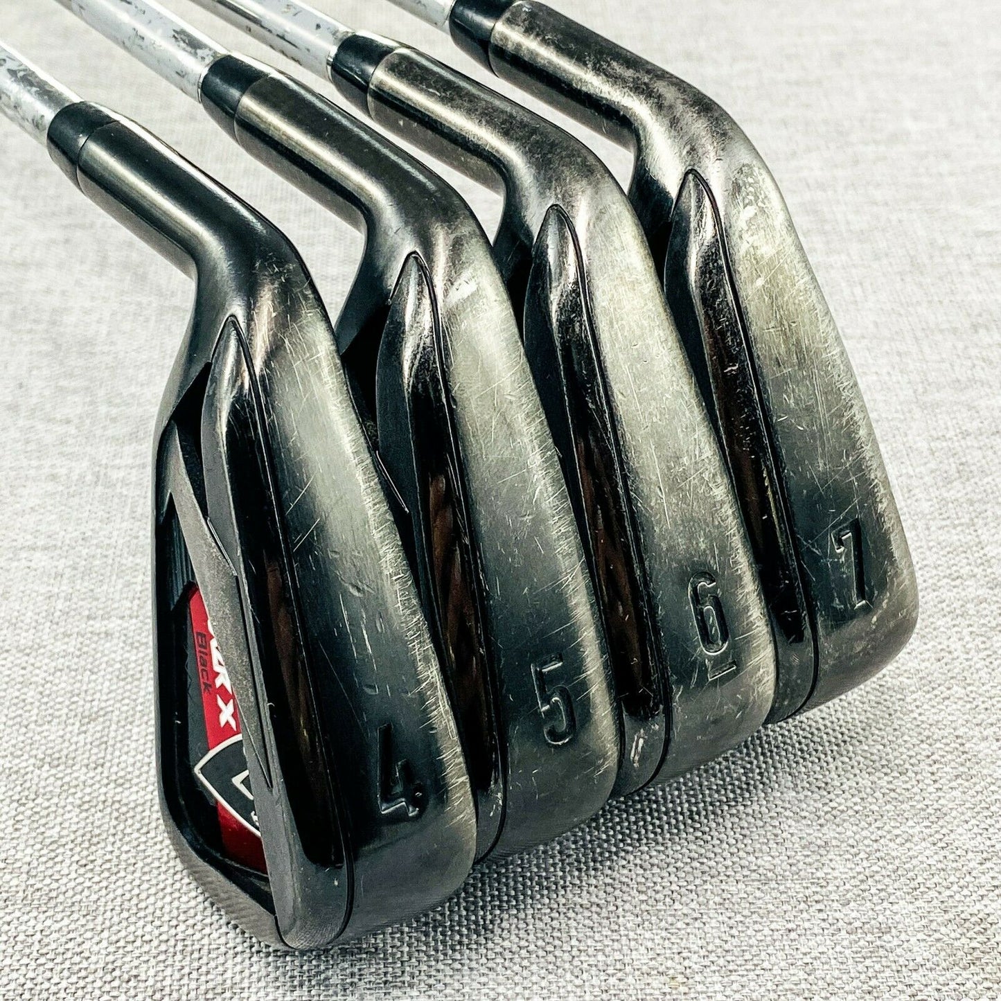 Callaway RAZR X Black Left-Hand Single Iron. Sold Separately! Uniflex 10713