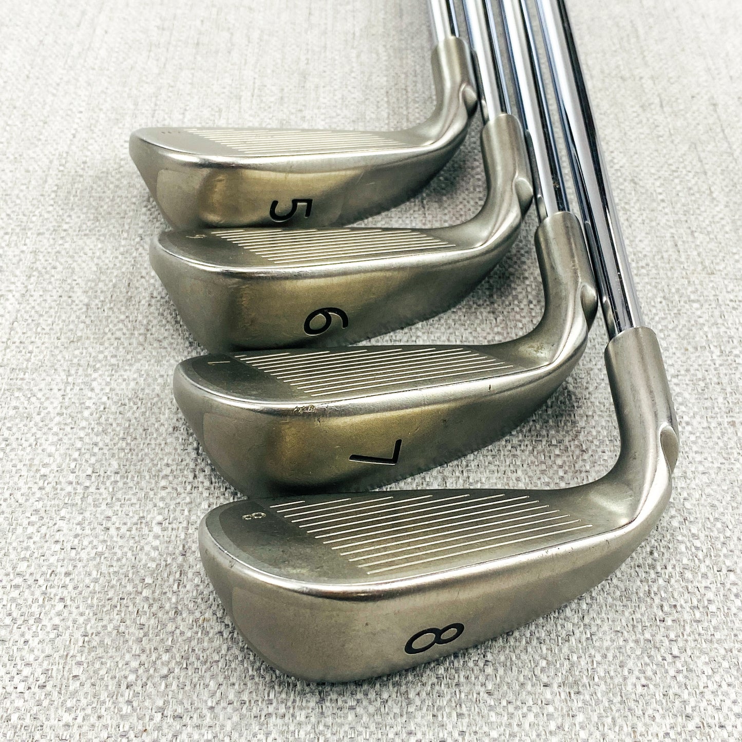 PING Rapture White-Dot Single Iron. Sold Separately. Regular Flex Steel - Very Good Condition # 12102