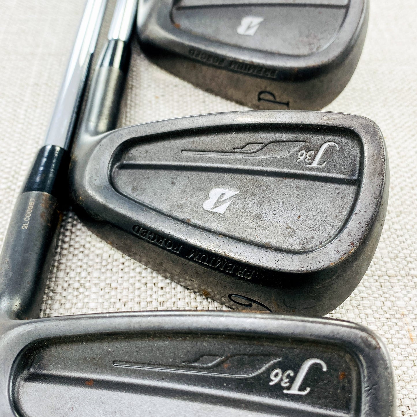 Bridgestone J36 Limited Edition Black Iron Set (4-P) PX 6.0 - Excellent Condition