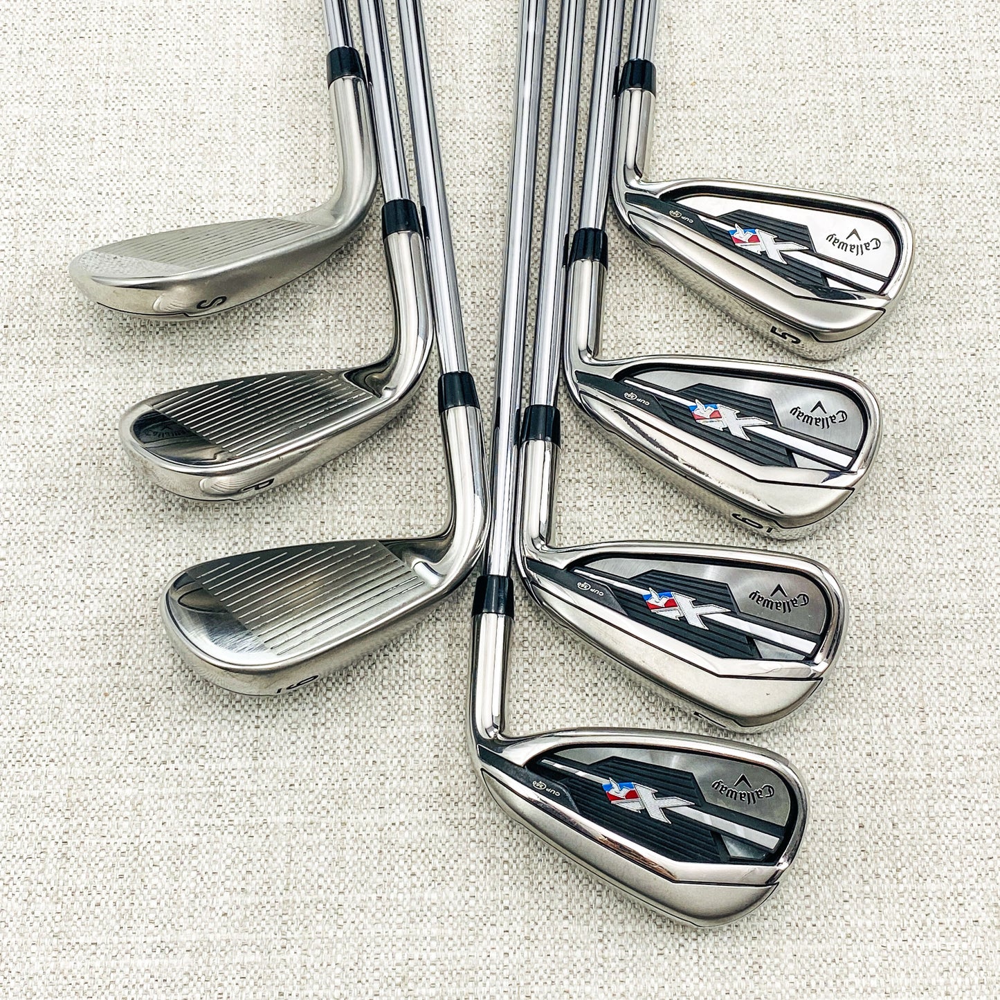 Callaway XR Single Iron. Sold Separately. Regular Flex Steel - Very Good Condition # 12553