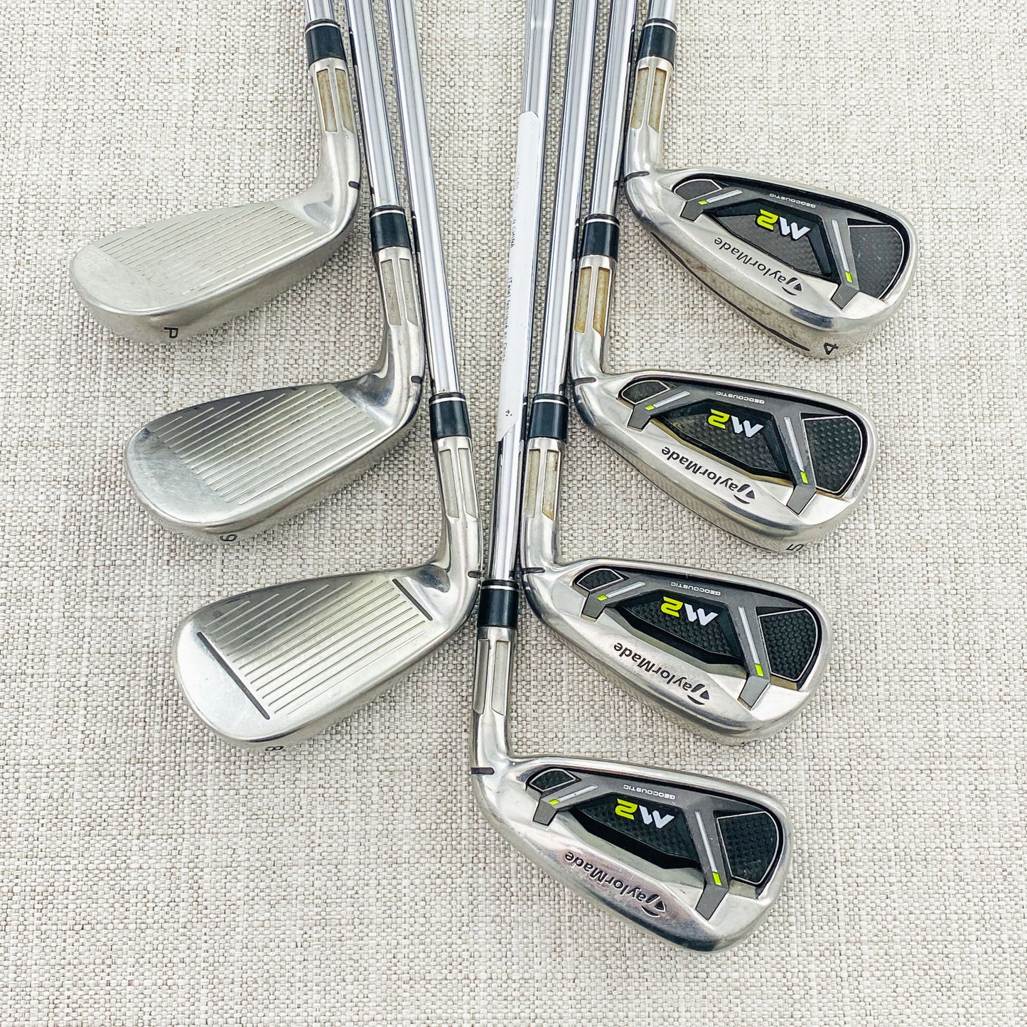 TaylorMade 2017 M2 Single Iron. Sold Separately. Stiff Flex Steel - Very Good Condition # 12575
