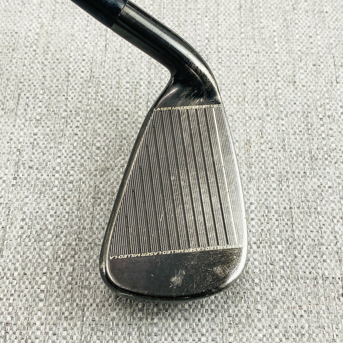Cleveland CG16 Black Single Iron. Sold Separately. Regular Flex Steel - Very Good Condition # 12082