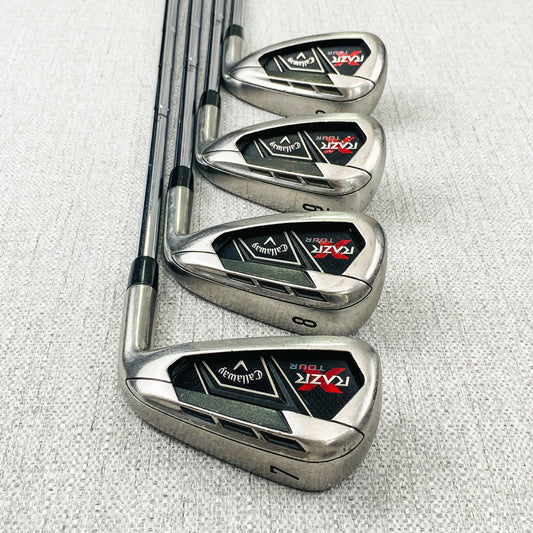 Callaway RAZR X Tour Single Iron. Sold Separately. S300 Stiff Steel - Good Condition # 12067