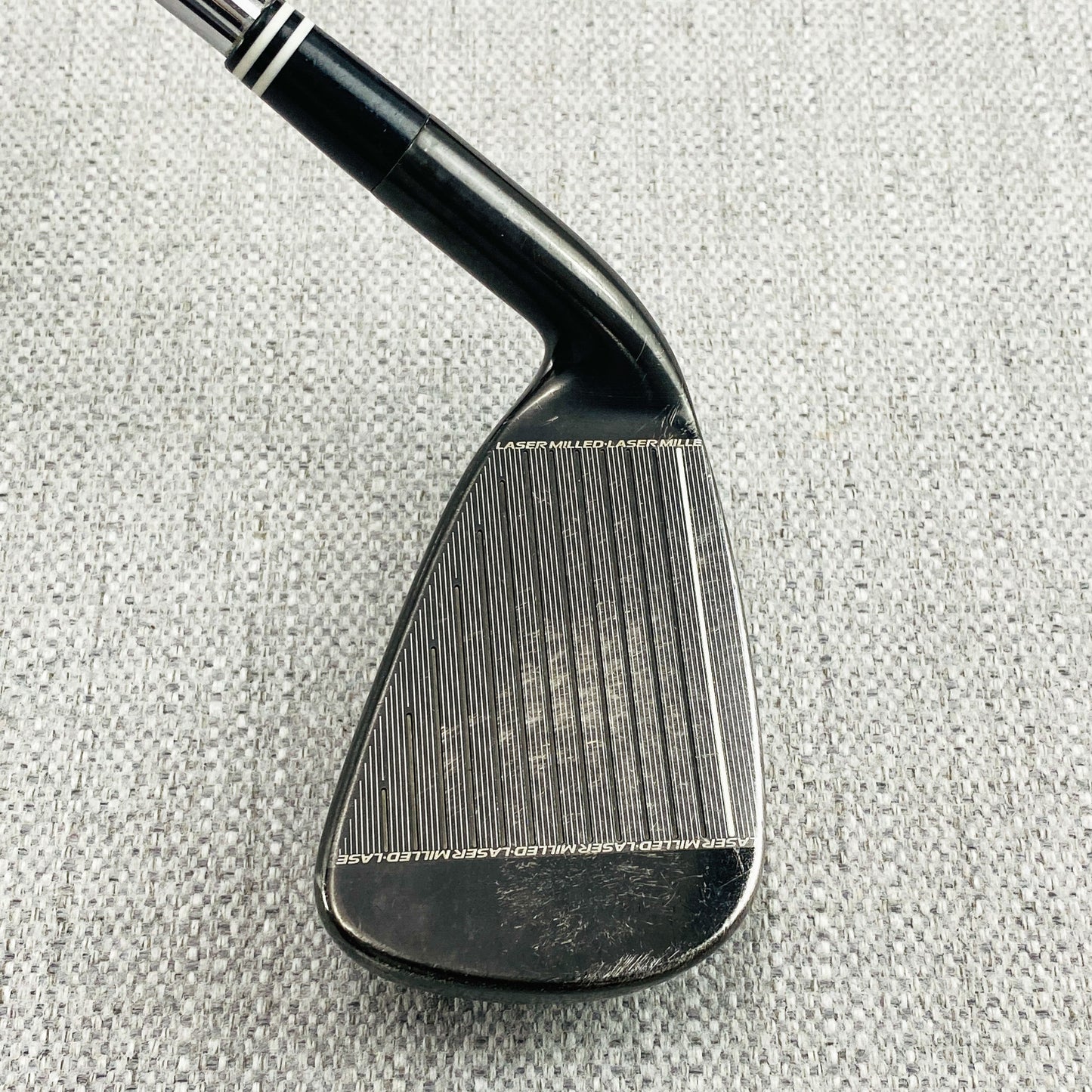 Cleveland CG16 Black Single Iron. Sold Separately. Regular Flex Steel - Very Good Condition # 12082