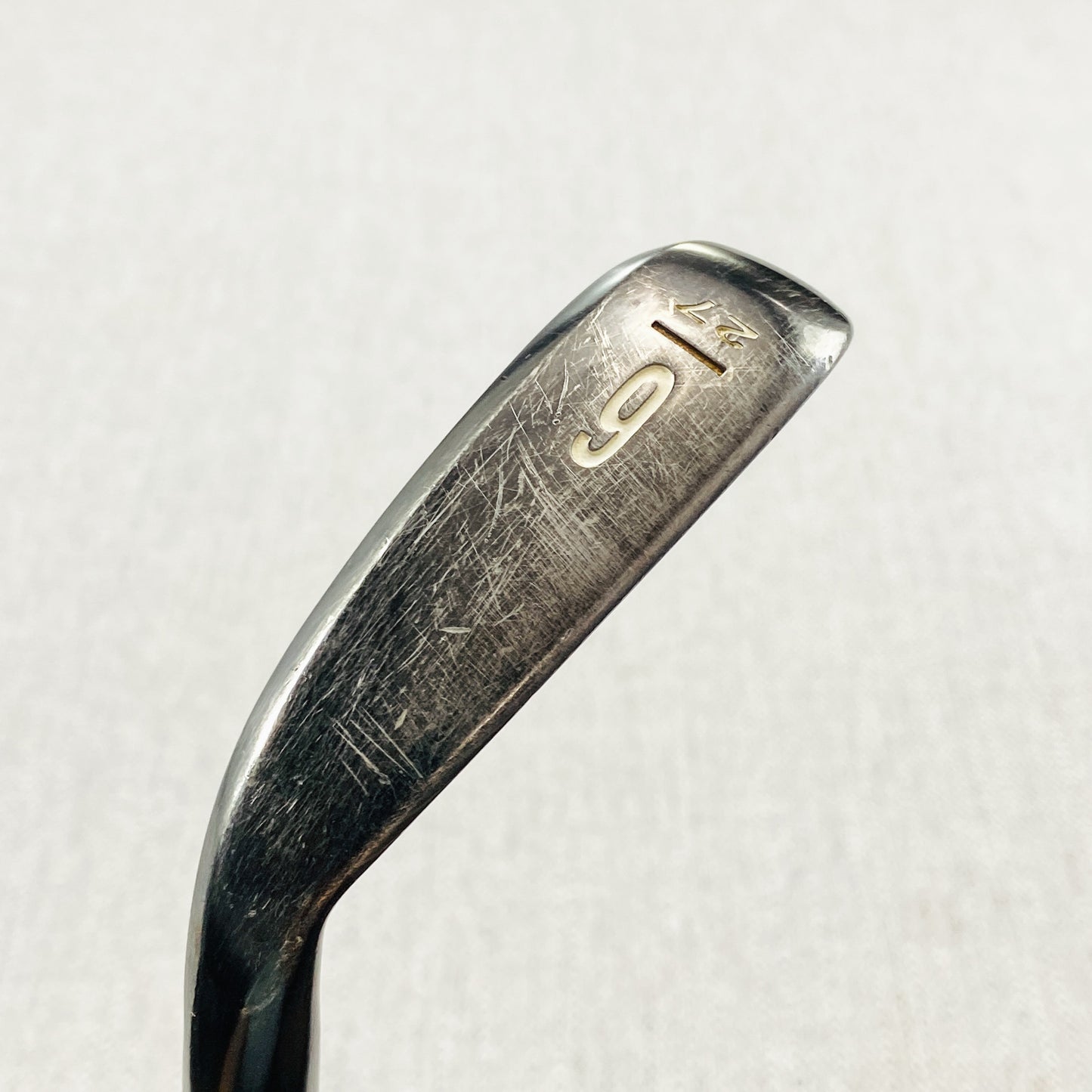 Cleveland CG16 Black Single Iron. Sold Separately. Regular Flex Steel - Very Good Condition # 12082