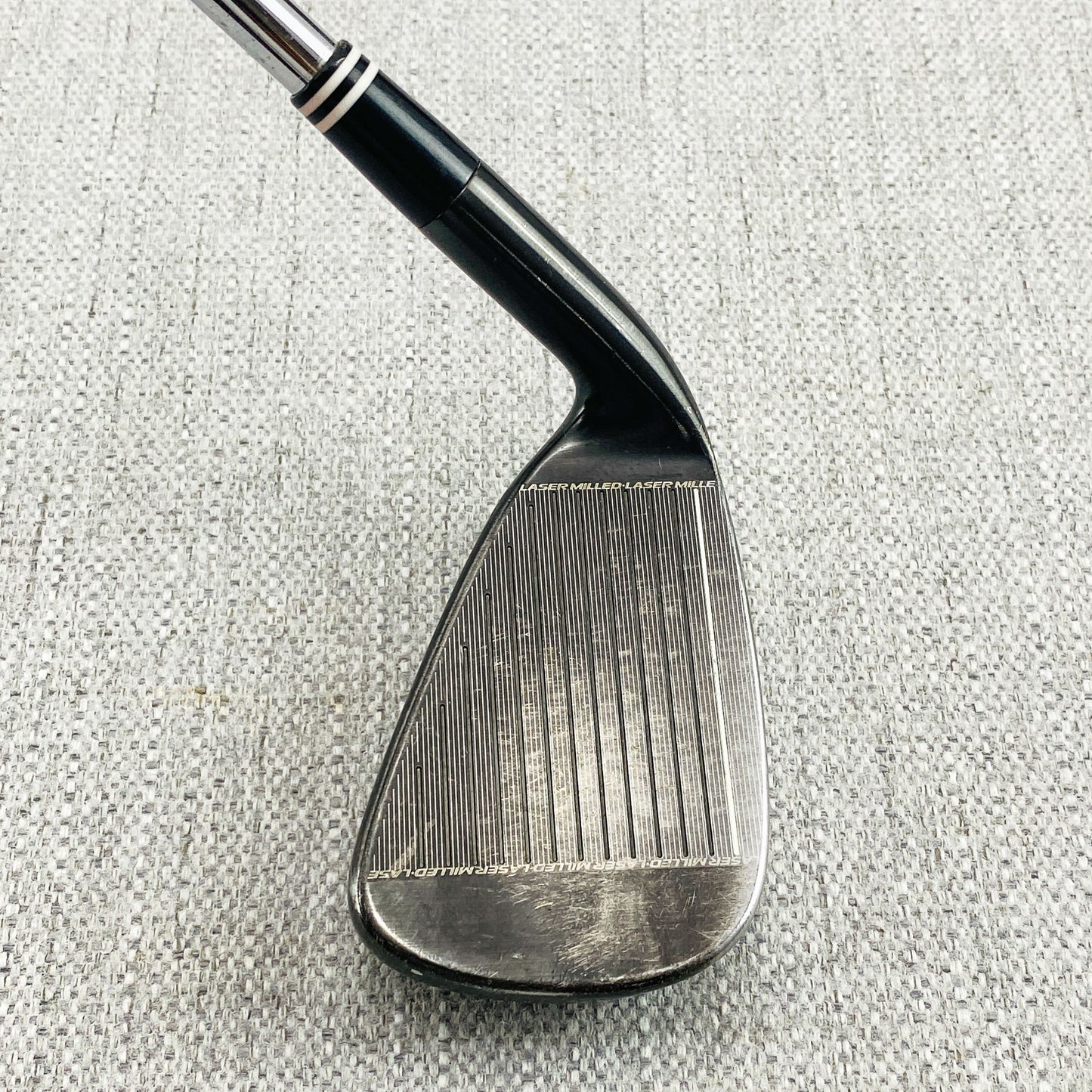 Cleveland CG16 Black Single Iron. Sold Separately. Regular Flex Steel - Very Good Condition # 12082