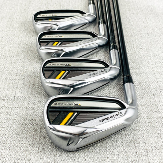 TaylorMade RocketBladez Left-Hand Single Iron. Sold Separately! Regular Flex Graphite - Good Condition # 11937