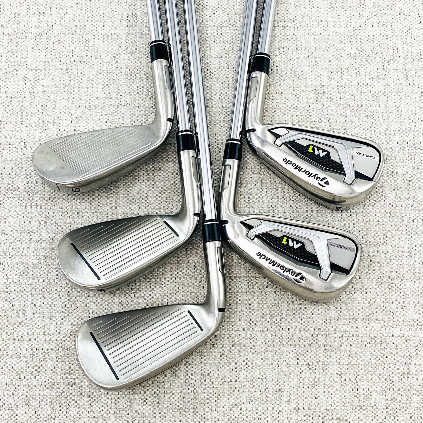 TaylorMade 2017 M1 Single Iron. Sold Separately. Stiff Flex Steel - Very Good Condition # 12775