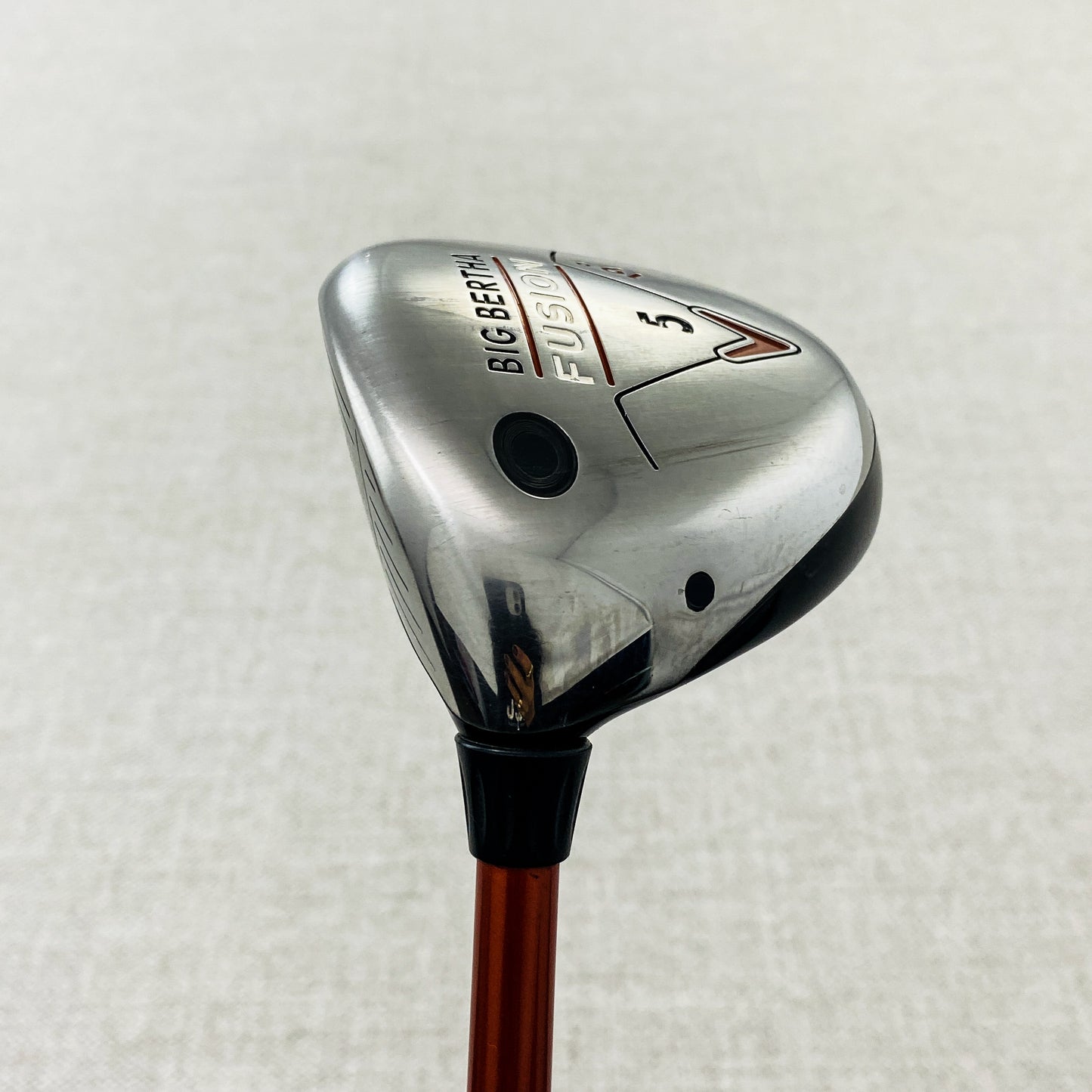 Callaway Big Bertha Fusion LEFT-HAND 5-Wood. Regular Flex - Very Good Condition # 12383