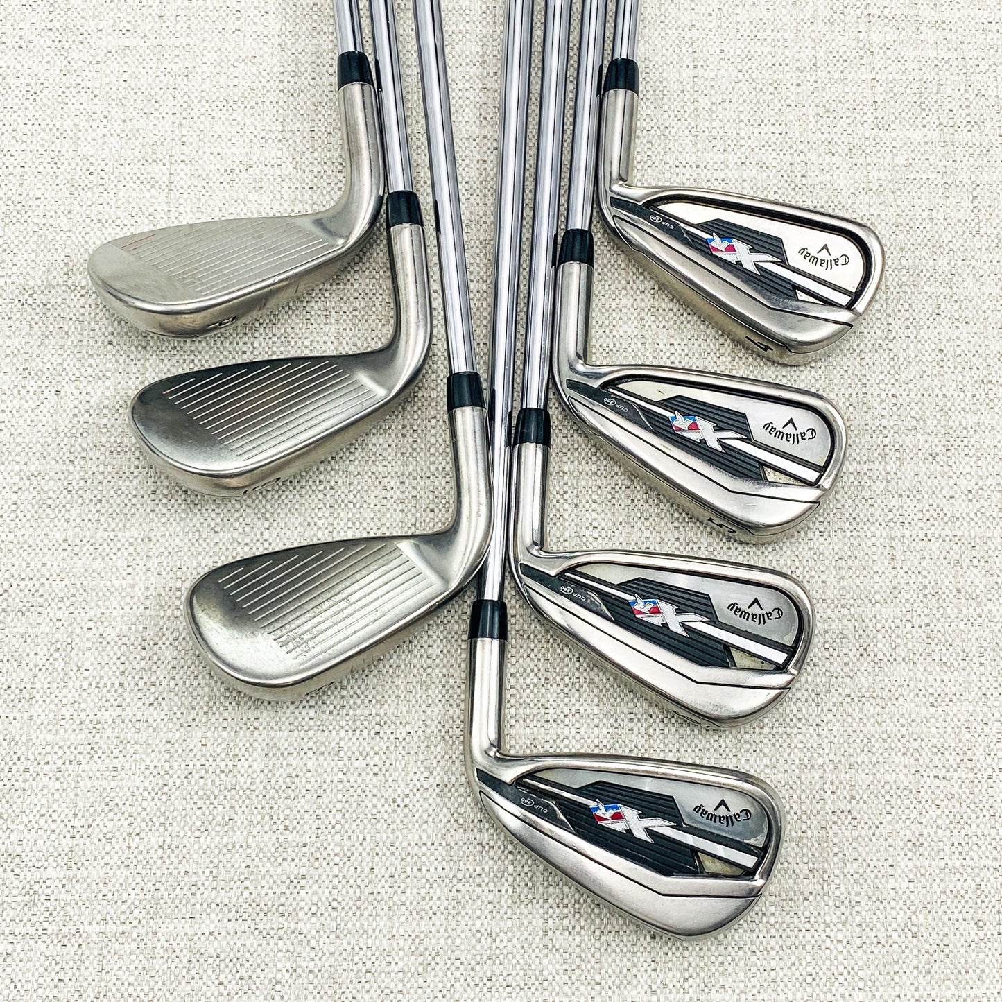 Callaway XR Single Iron. Sold Separately. Stiff Flex Steel - Good Condition # 12549