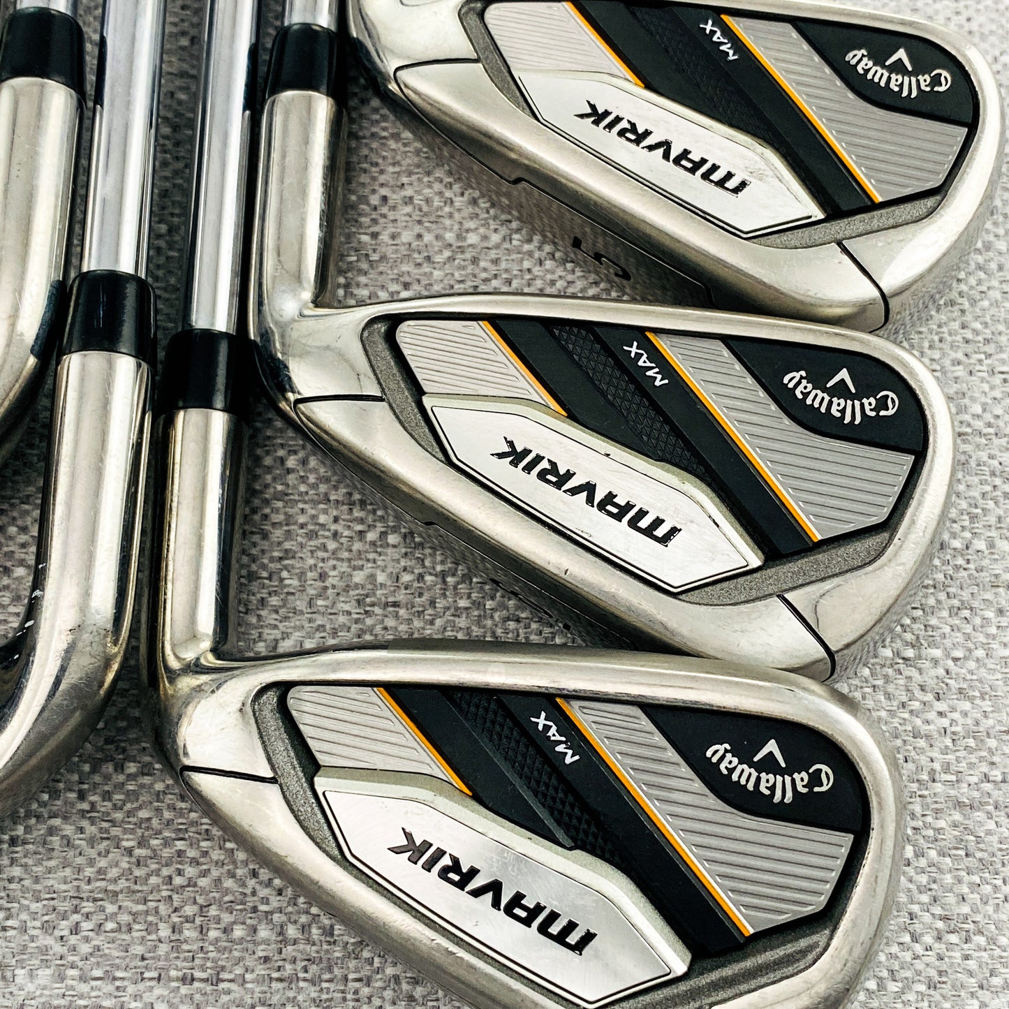 Callaway Mavrik MAX Single Iron. Sold Separately. Regular Flex Steel - Very Good Condition # 13273