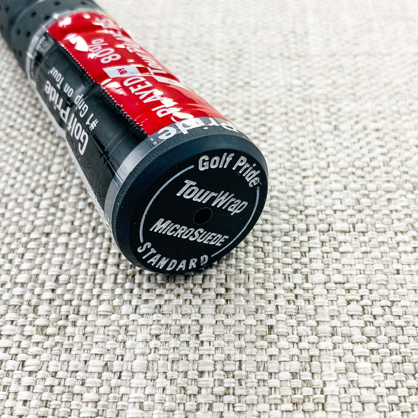 Golf Pride Tour Wrap MicroSuede swing grip. Choice of size. Grey - Price includes fitment.