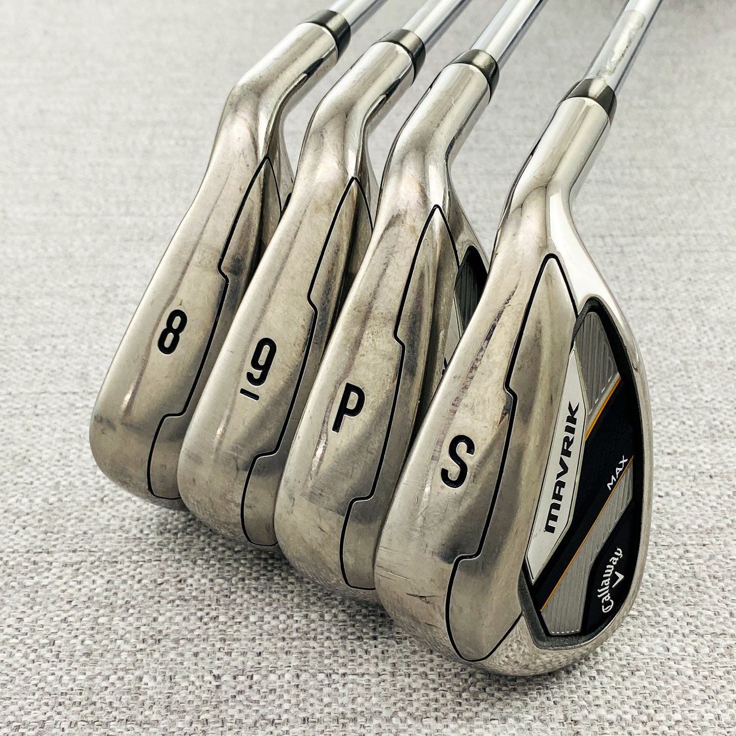 Callaway Mavrik MAX Single Iron. Sold Separately. Regular Flex Steel - Very Good Condition # 13273