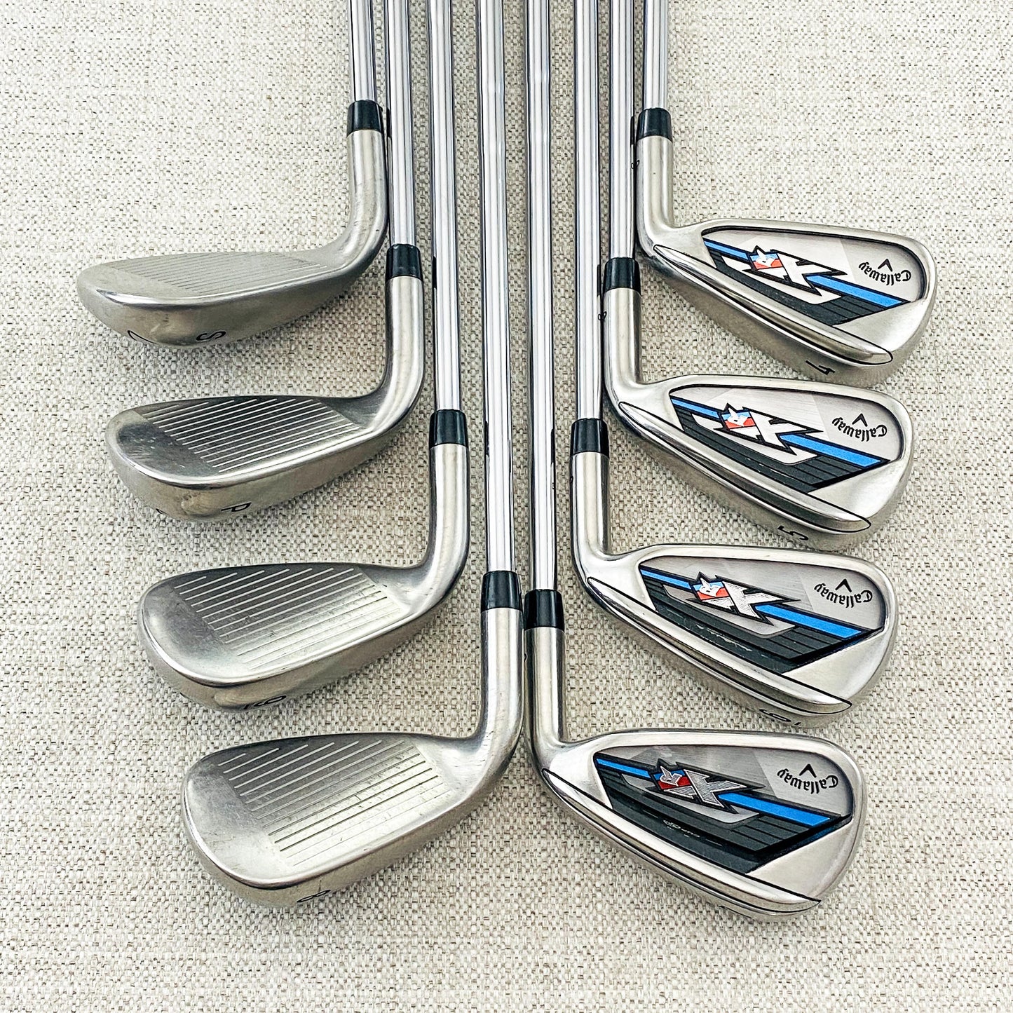 Callaway XR OS Single Iron. Sold Separately! Regular Flex Steel - Very Good Condition # 11911